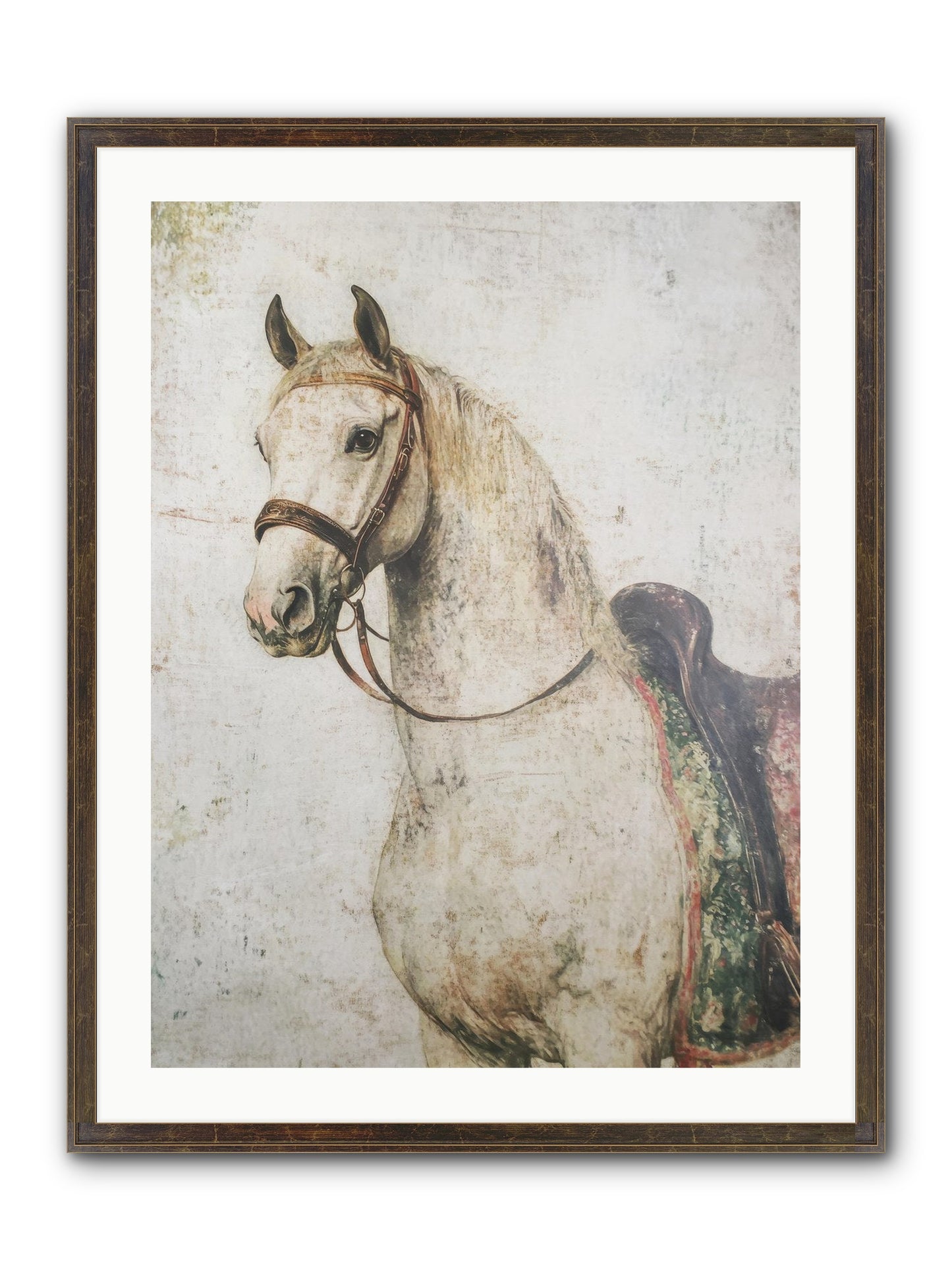 Fable Runner Framed Print - Slimwoods Black/Gold 24x32