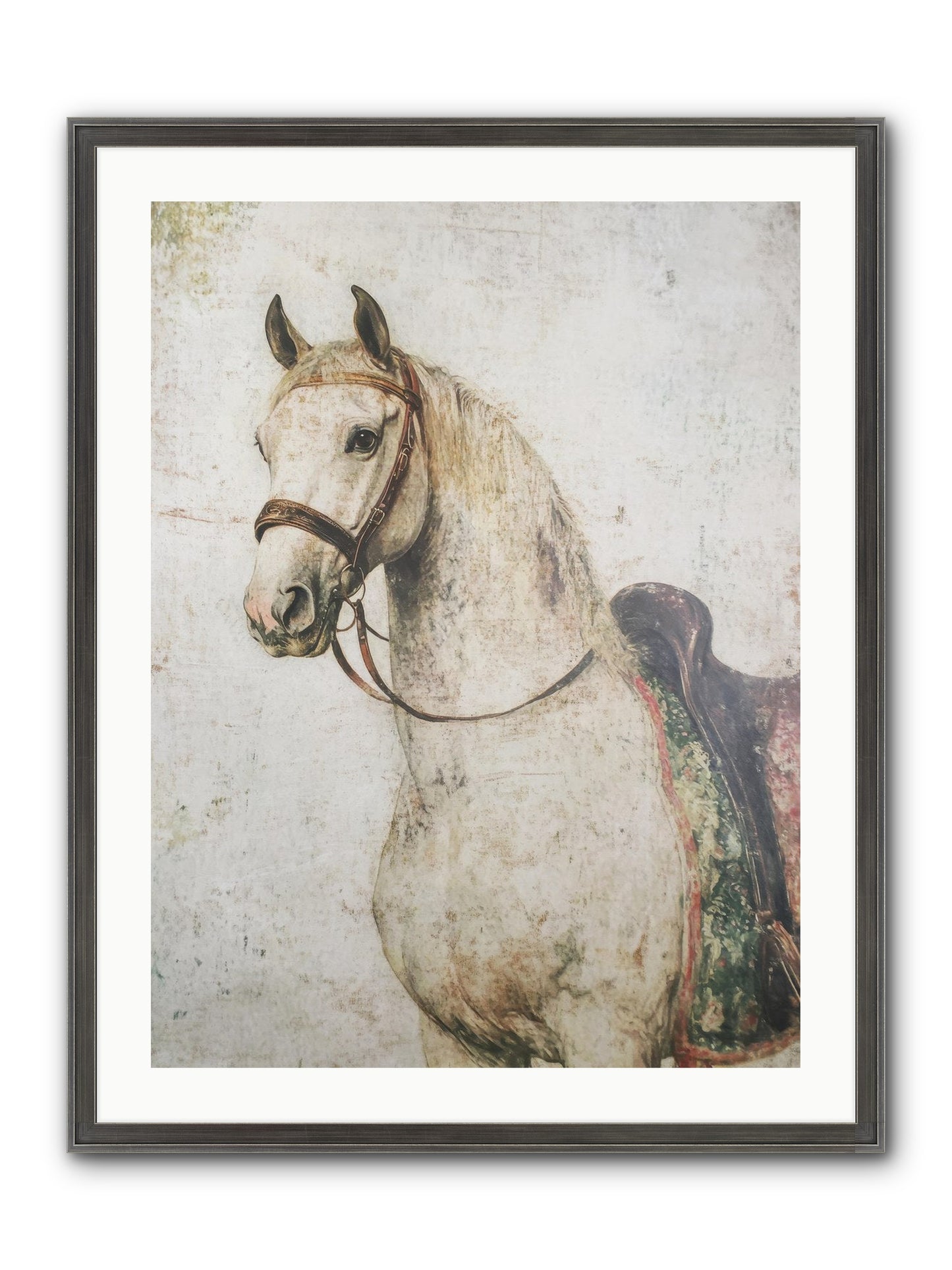 Fable Runner Framed Print - Slimwoods Black/Silver 24x32