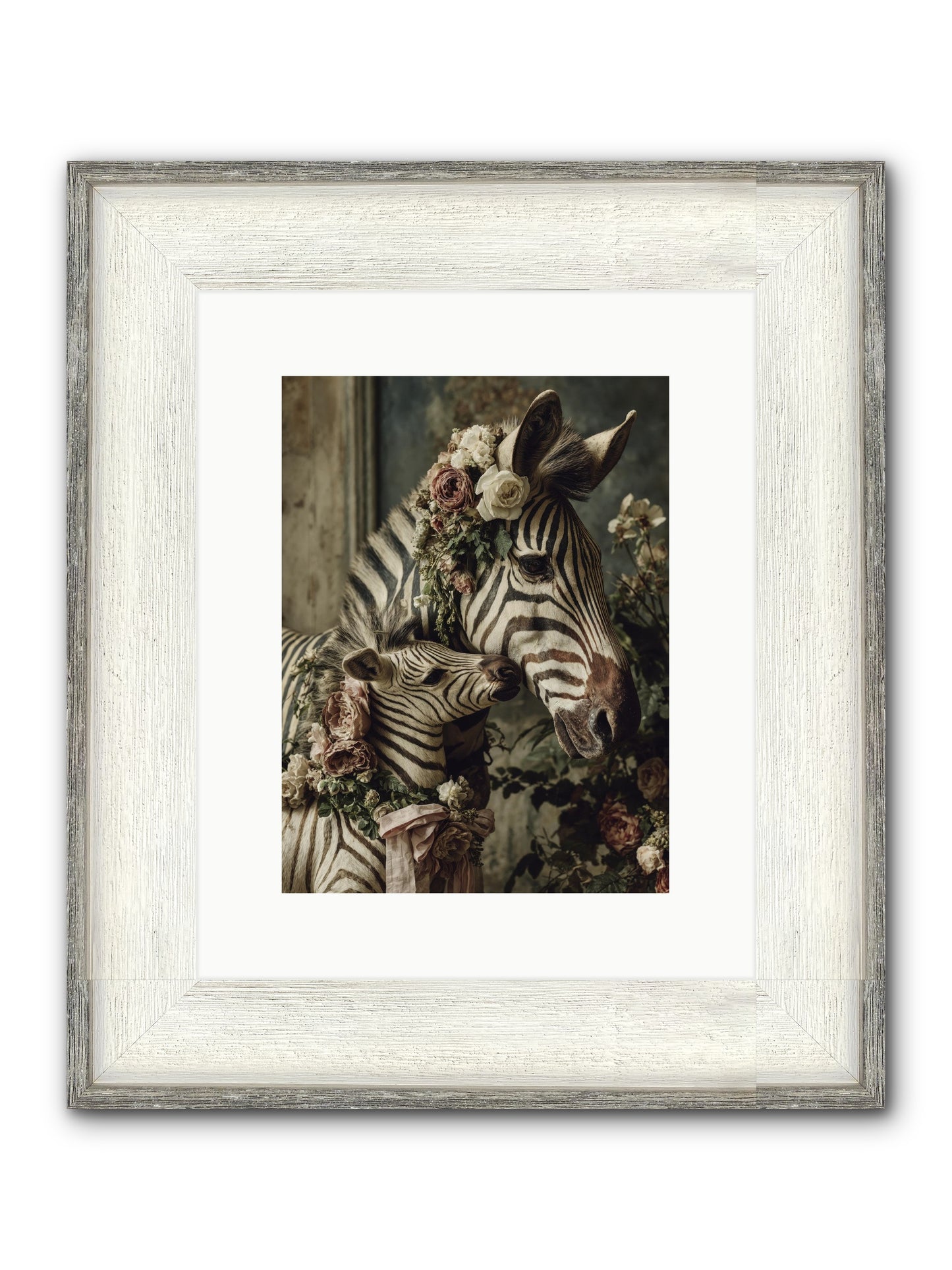 Fabled Framed Print - Driftwood White 9x12