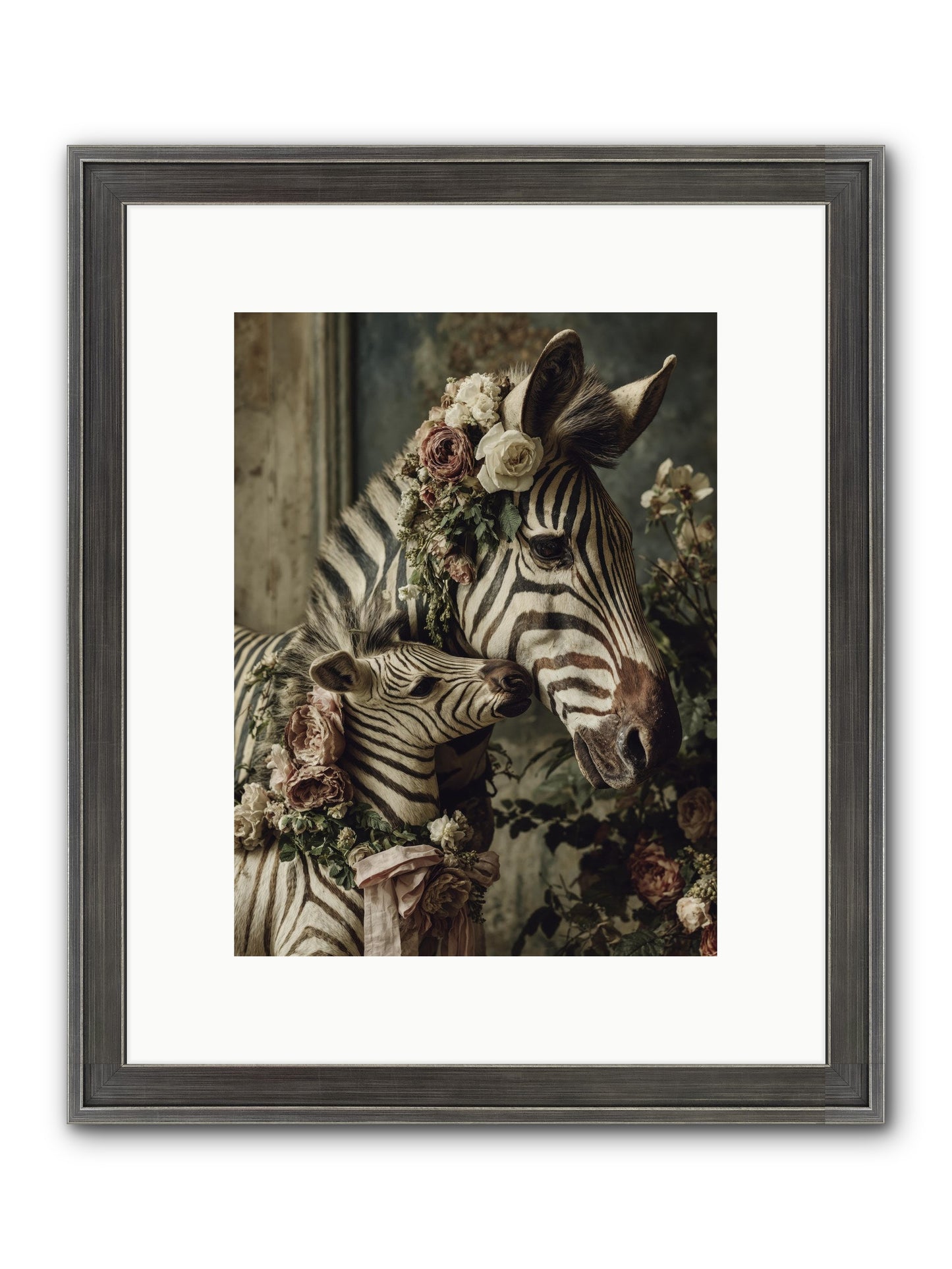 Fabled Framed Print - Slimwoods Black/Silver 9x12