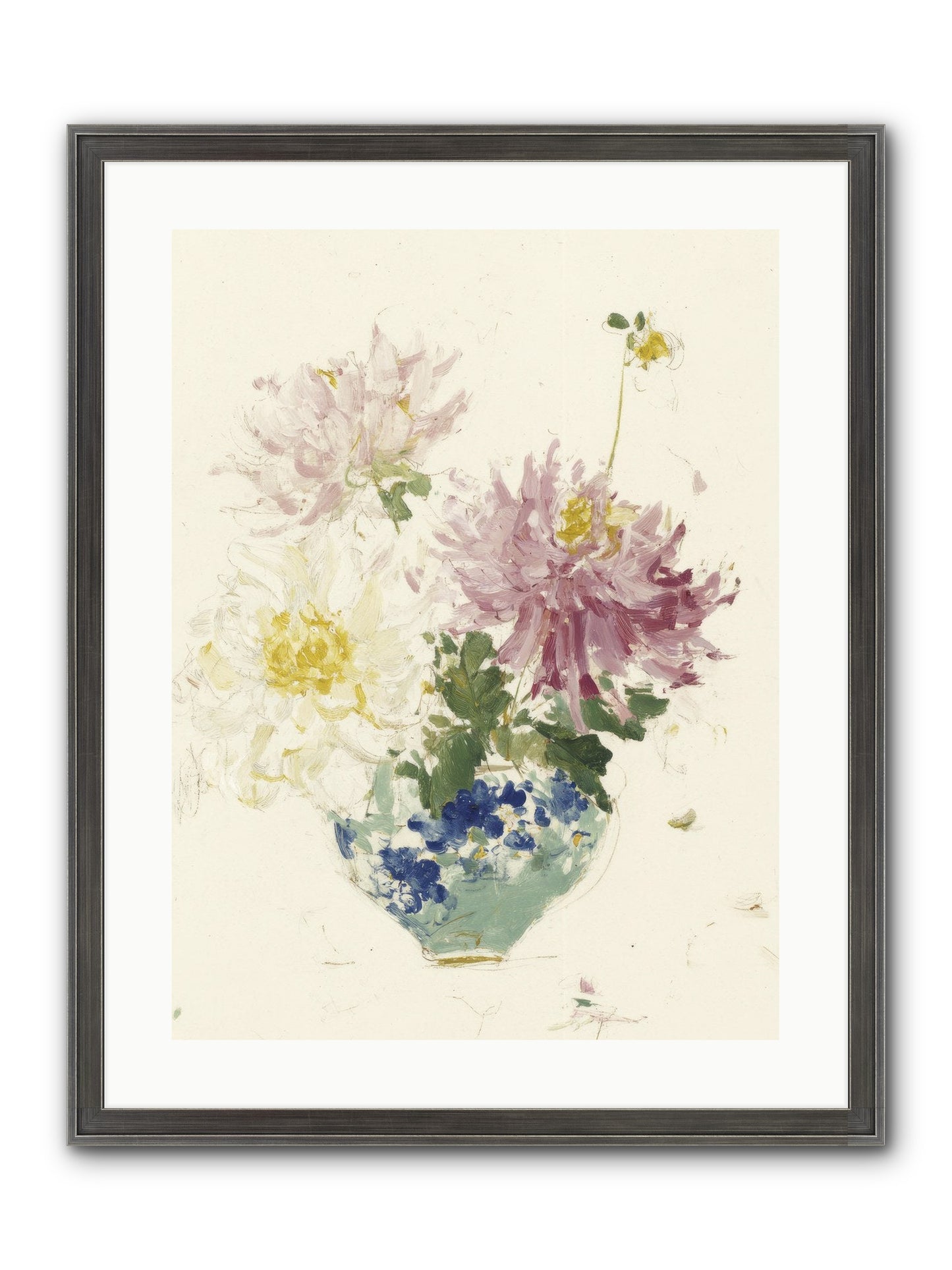 Fading Softly Framed Print - Slimwoods Black/Silver 18x24
