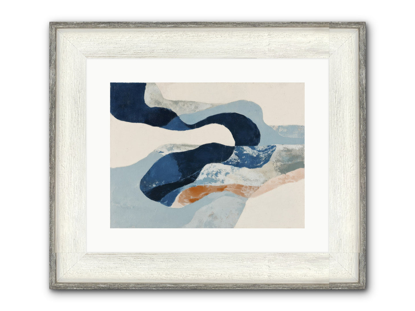 Faelorn Passage Framed Print - Driftwood White 16x12