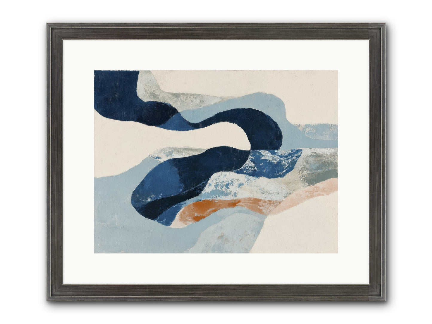 Faelorn Passage Framed Print - Slimwoods Black/Silver 16x12