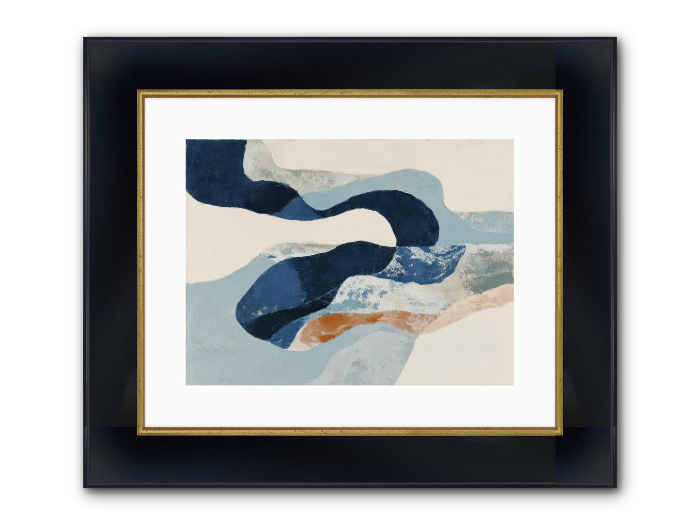 Faelorn Passage Framed Print - Wide Black w/Gold 16x12