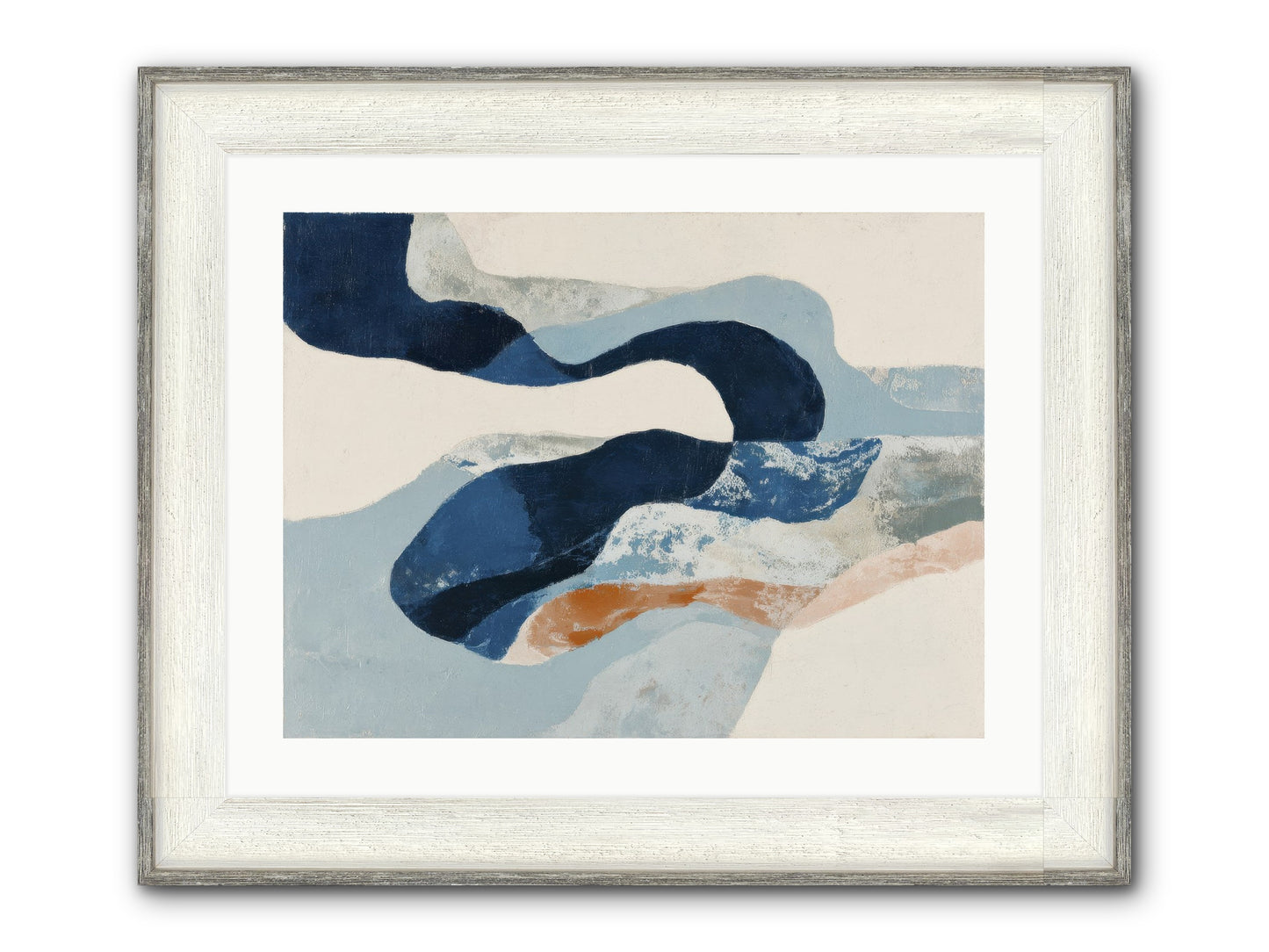 Faelorn Passage Framed Print - Driftwood White 24x18