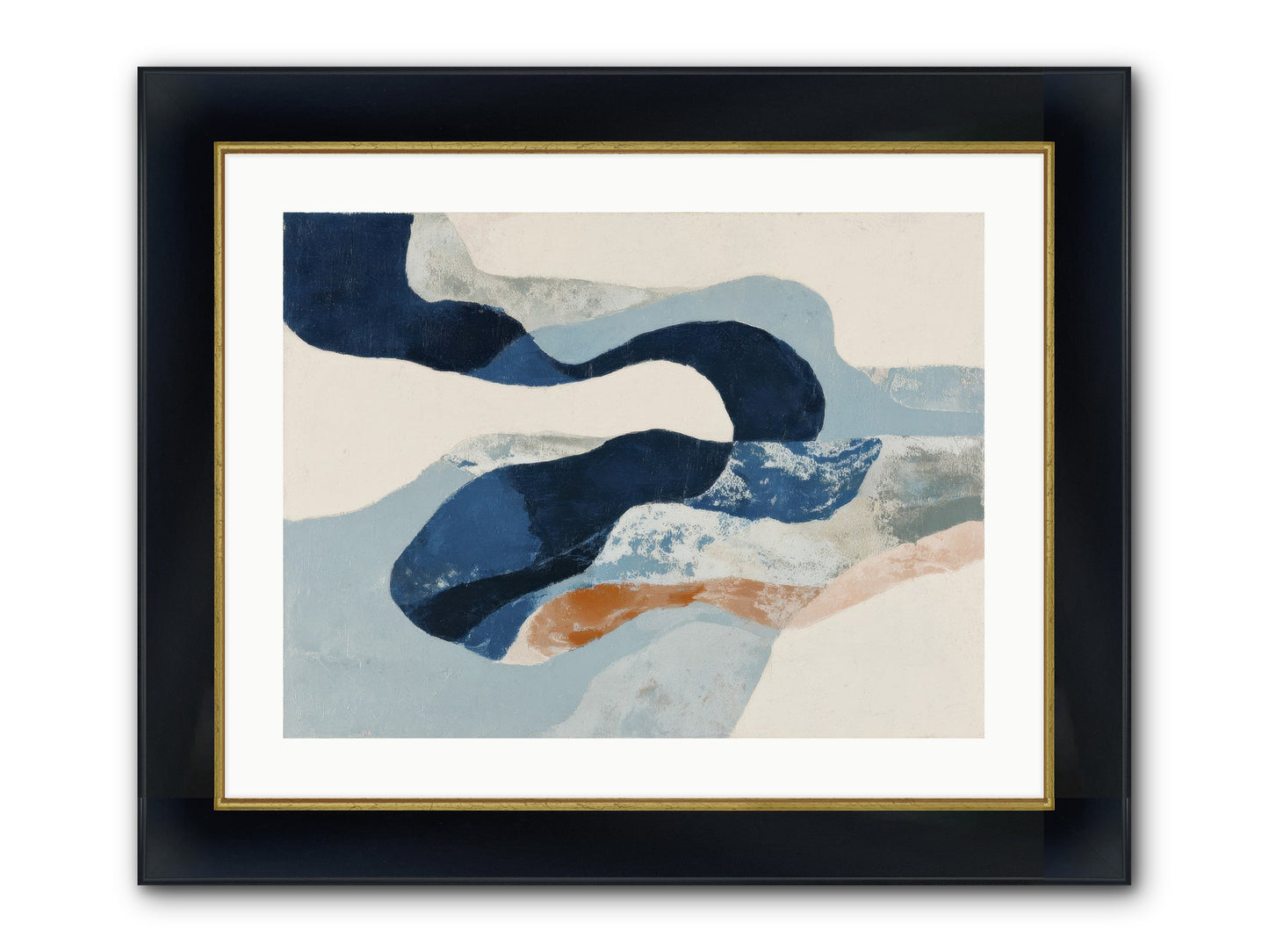 Faelorn Passage Framed Print - Wide Black w/Gold 24x18