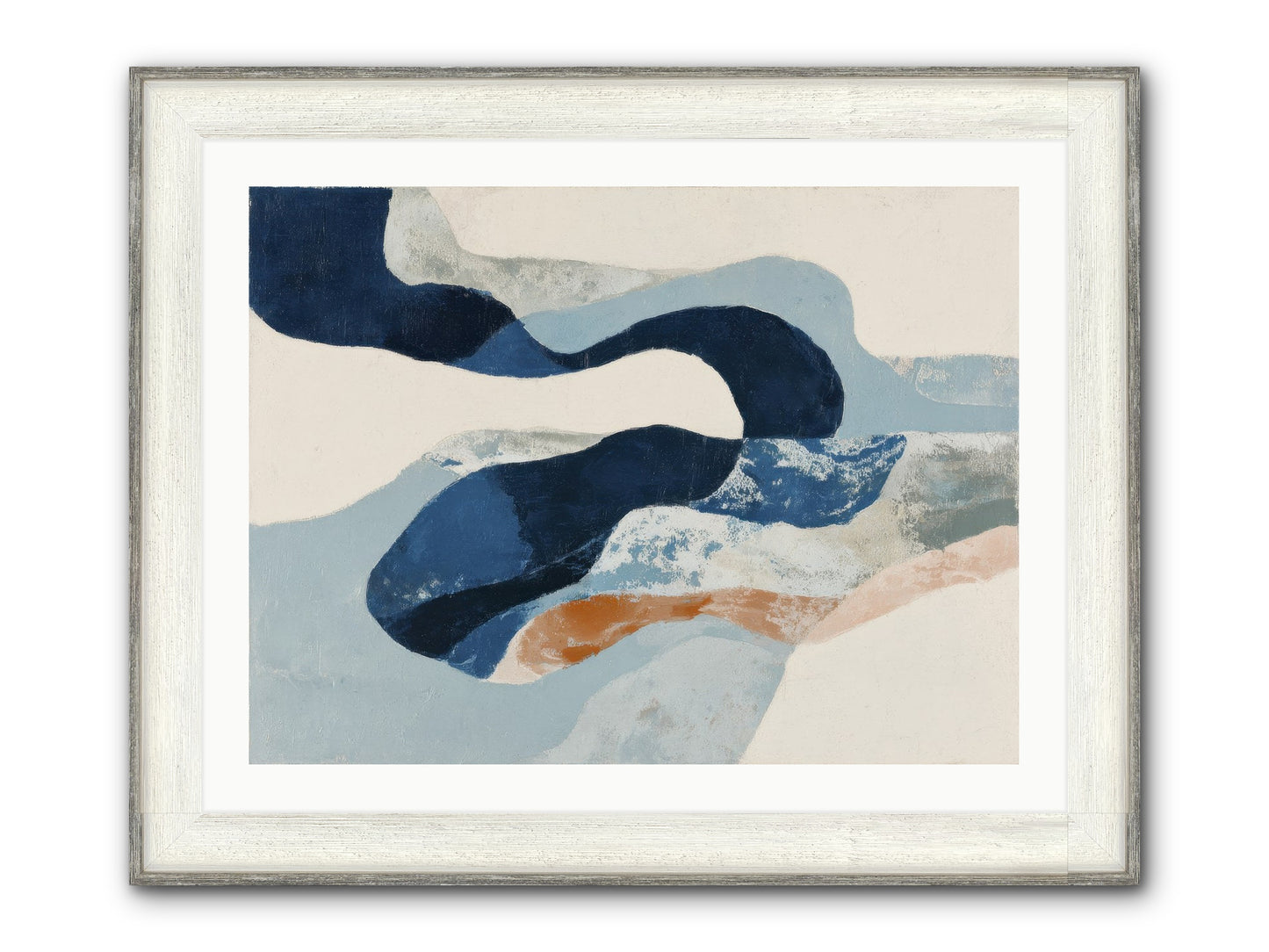 Faelorn Passage Framed Print - Driftwood White 32x24