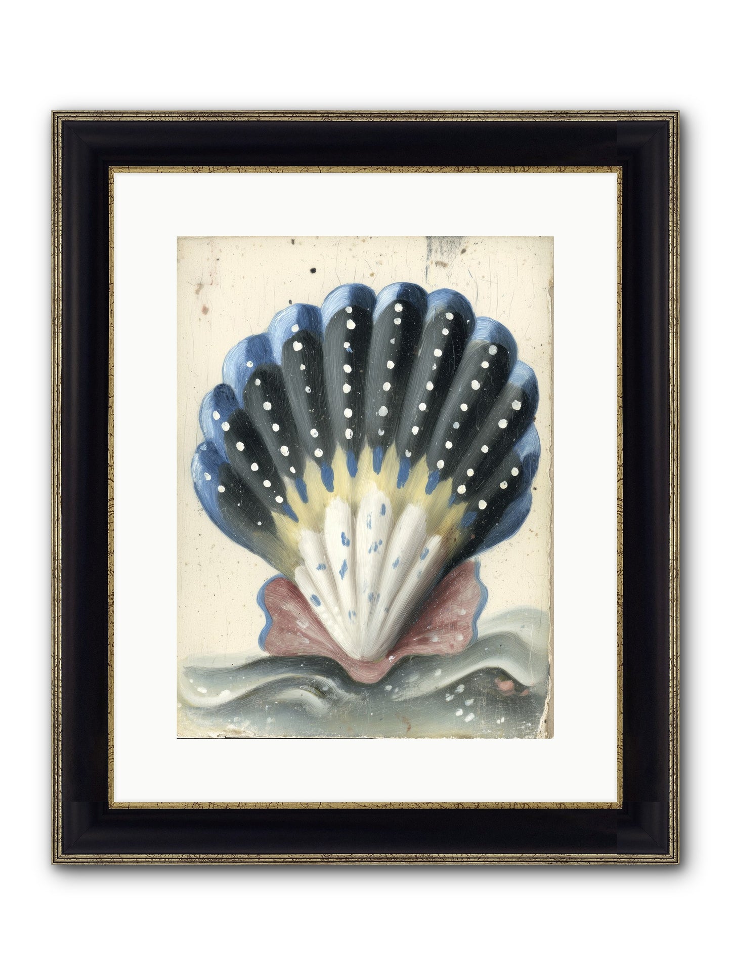 Fairy Tale Find Framed Print - Black & Gold 12x16