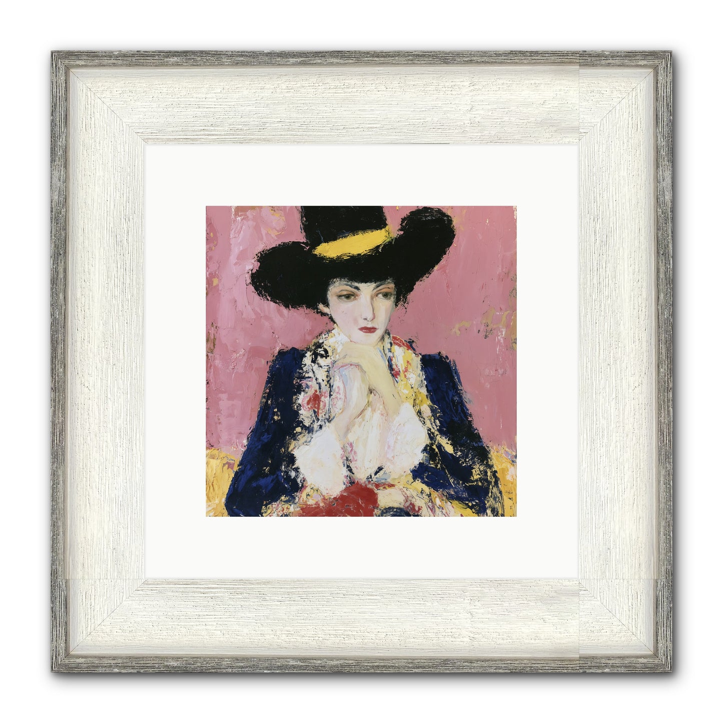 Faith Restored Framed Print - Driftwood White 10x10