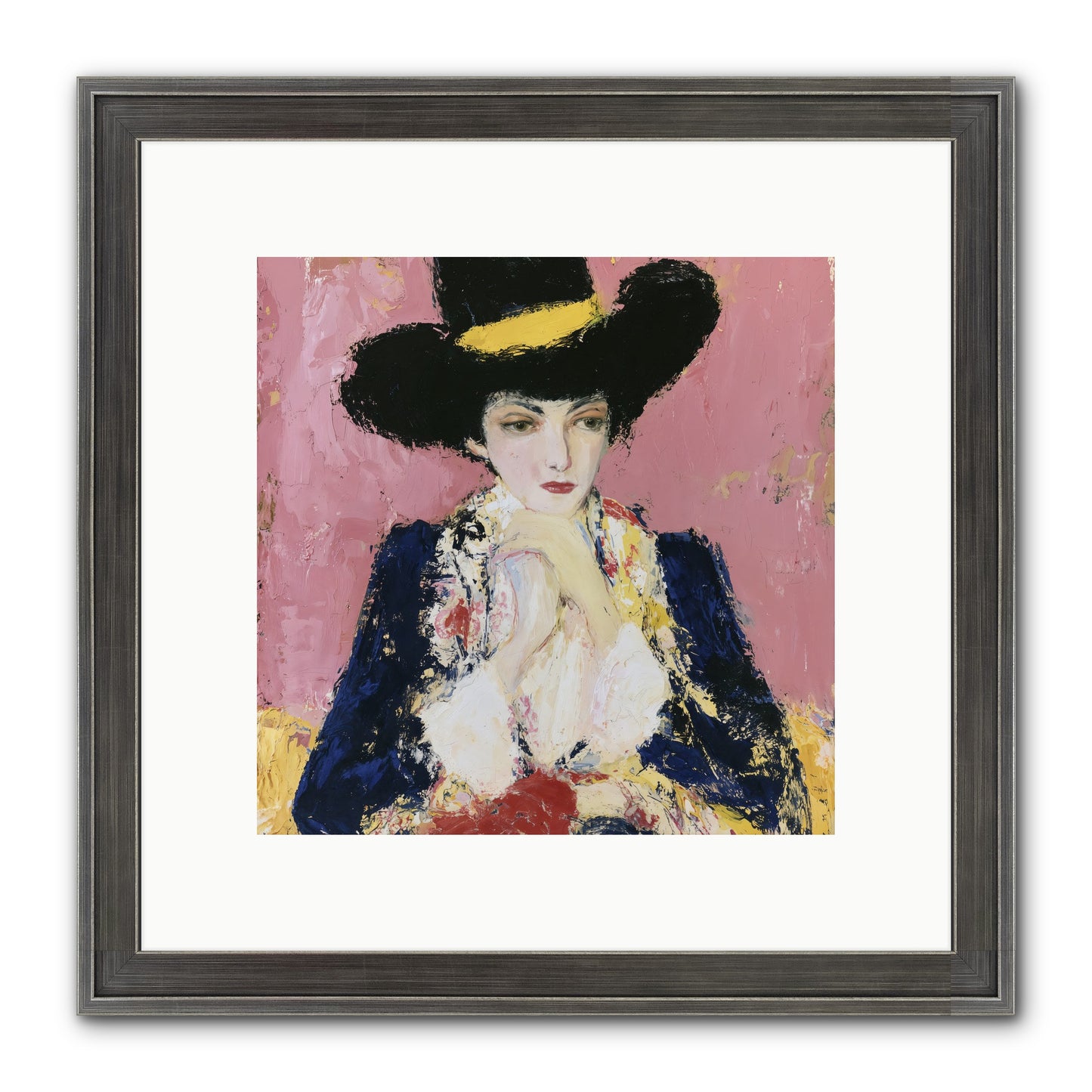 Faith Restored Framed Print - Slimwoods Black/Silver 10x10