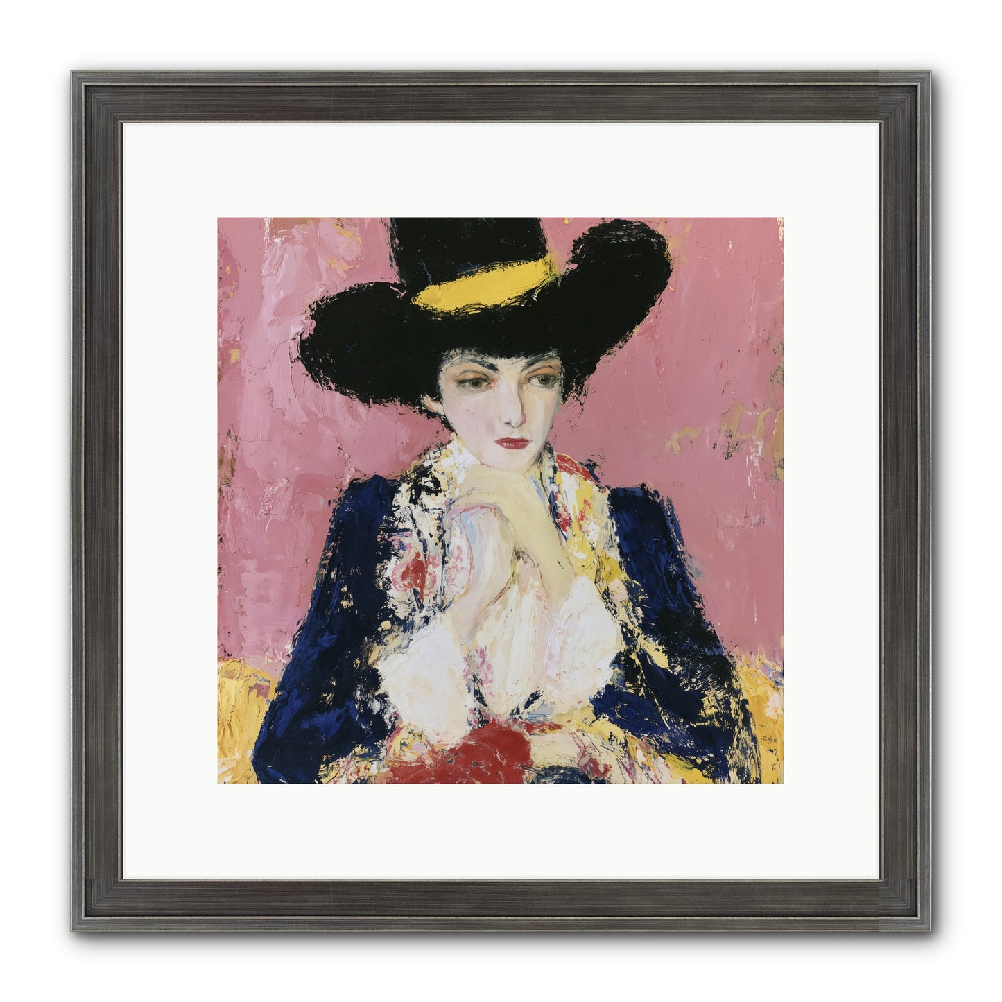 Faith Restored Framed Print - Slimwoods Black/Silver 12x12