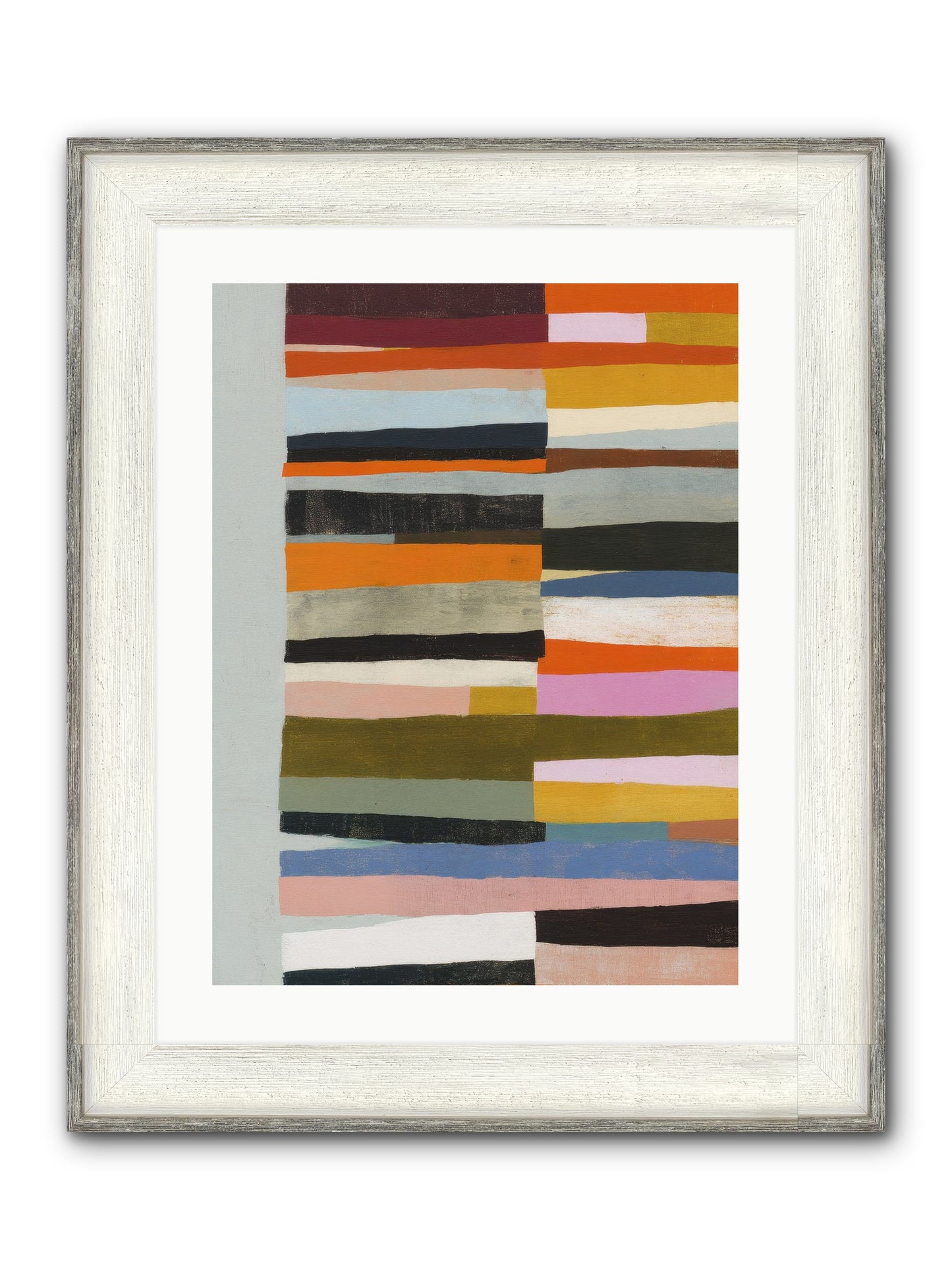 Fallowbind Verge Framed Print - Driftwood White 18x24
