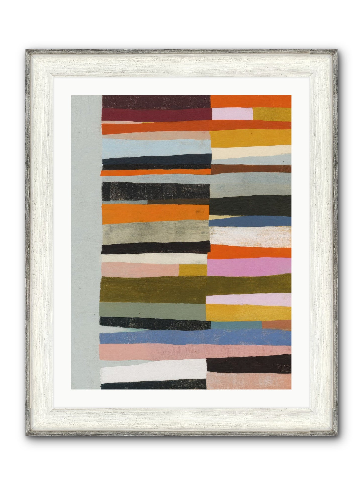 Fallowbind Verge Framed Print - Driftwood White 24x32