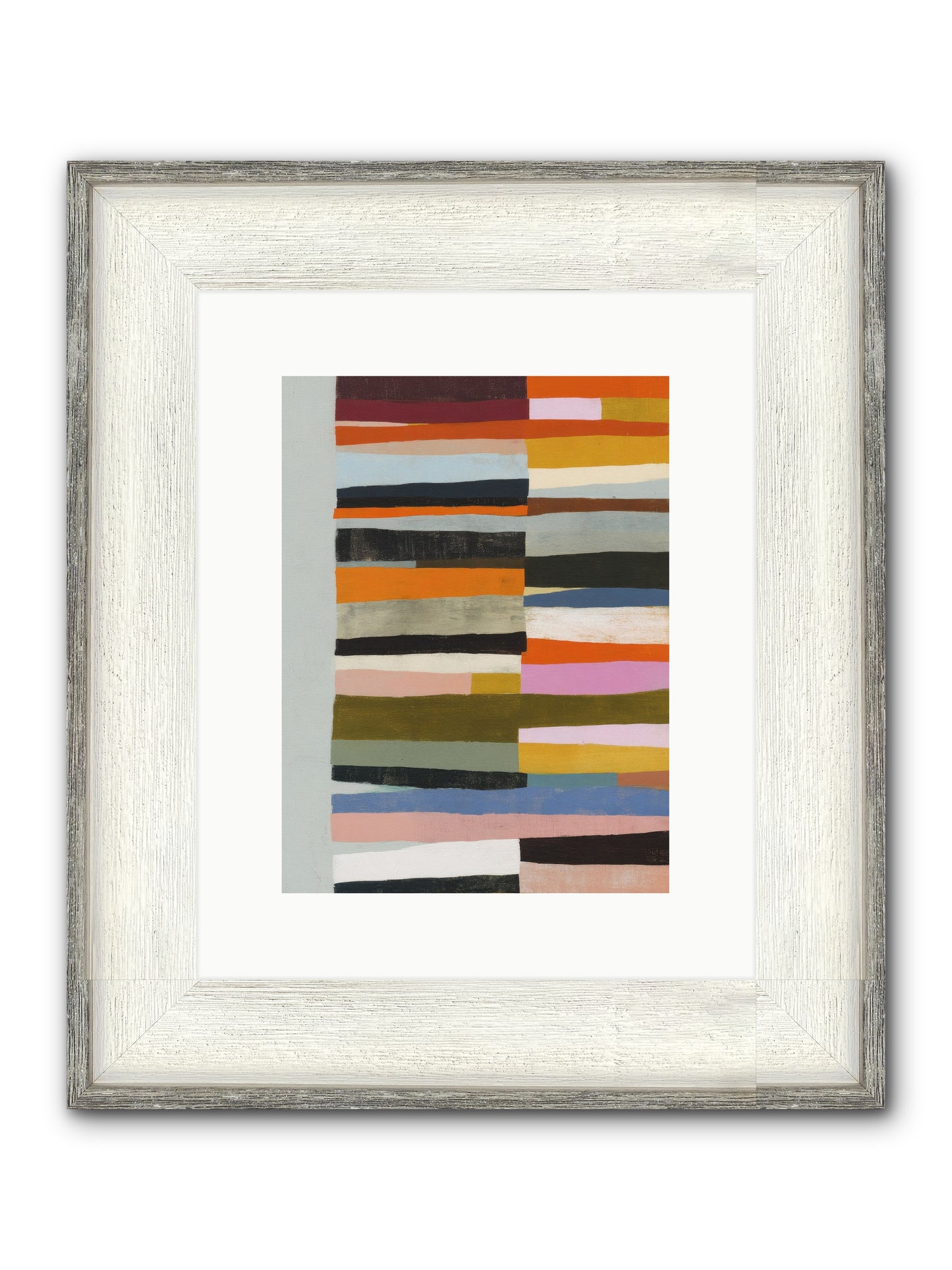 Fallowbind Verge Framed Print - Driftwood White 9x12