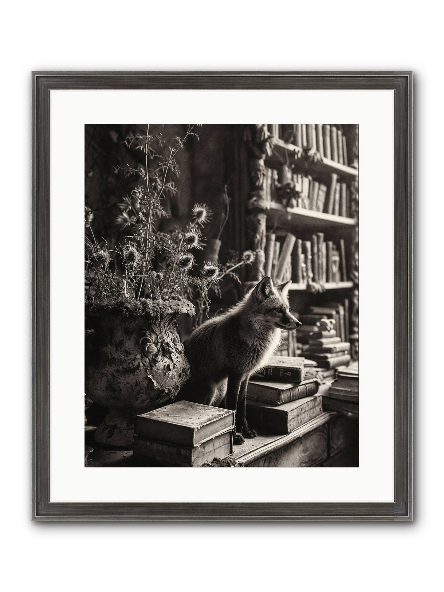 Fare Thee Well Framed Print - Slimwoods Black/Silver 16x20