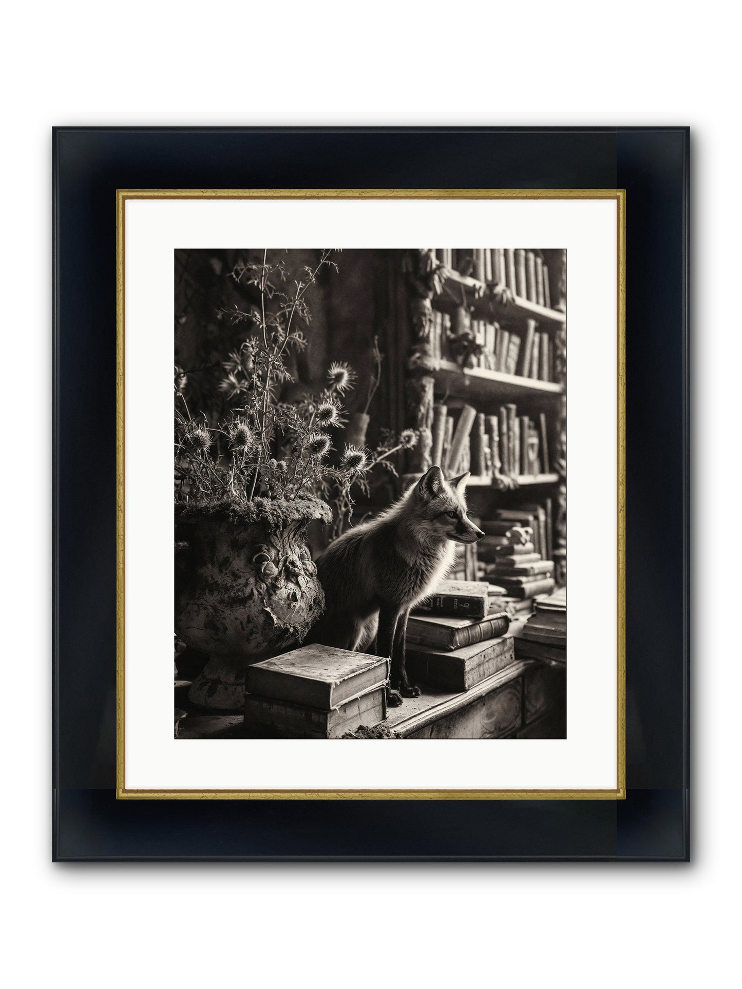 Fare Thee Well Framed Print - Wide Black w/Gold 16x20