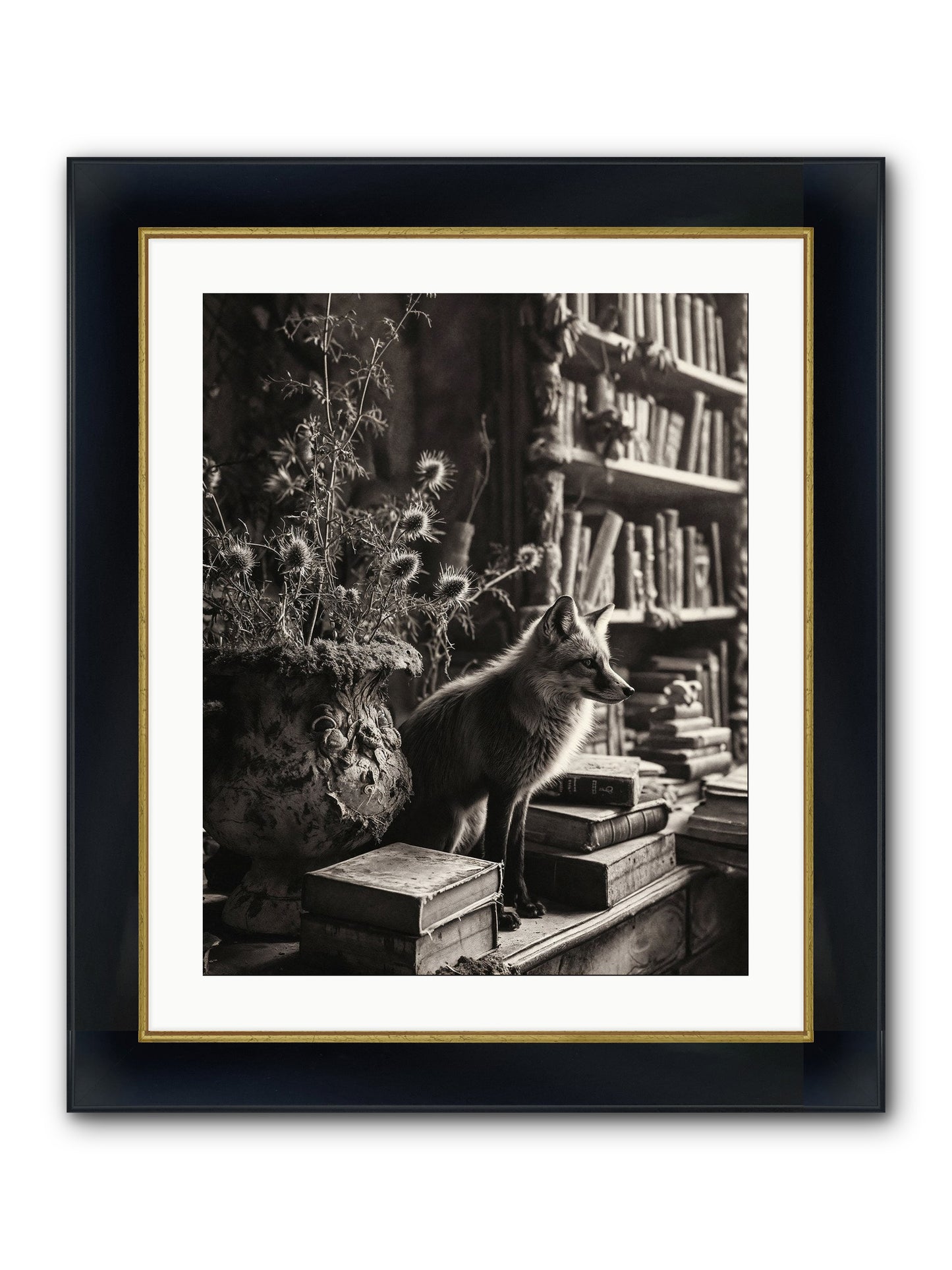 Fare Thee Well Framed Print - Wide Black w/Gold 20x25