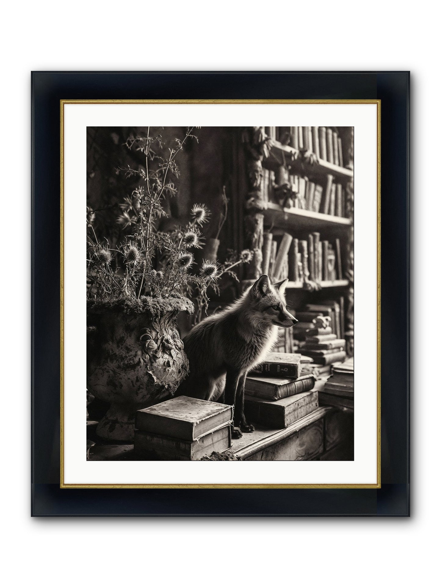 Fare Thee Well Framed Print - Wide Black w/Gold 24x30