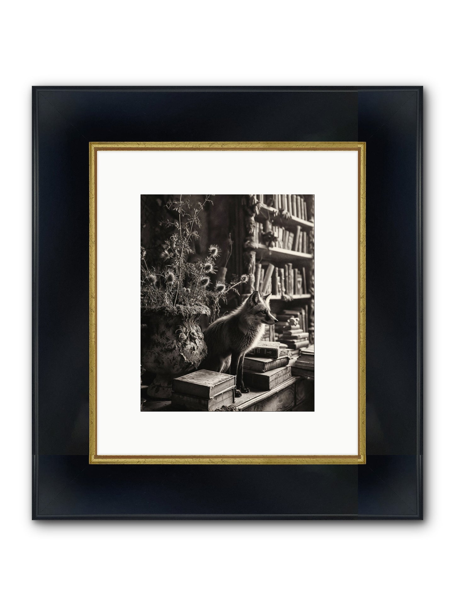 Fare Thee Well Framed Print - Wide Black w/Gold 8x10