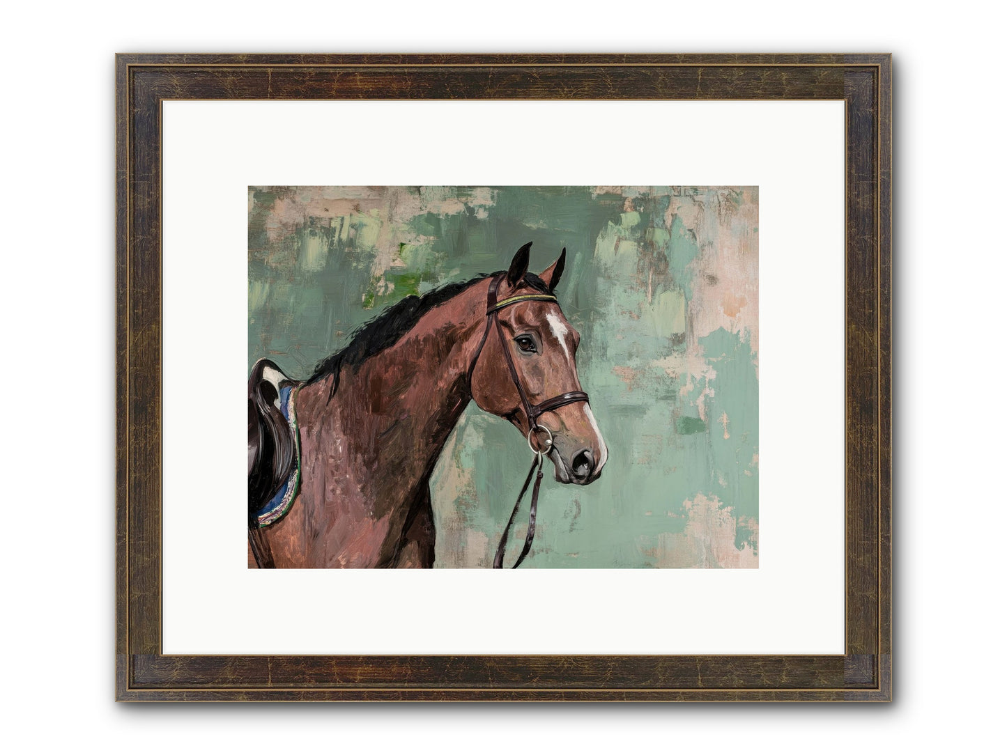Fearless Warrior Framed Print - Slimwoods Black/Gold 12x9