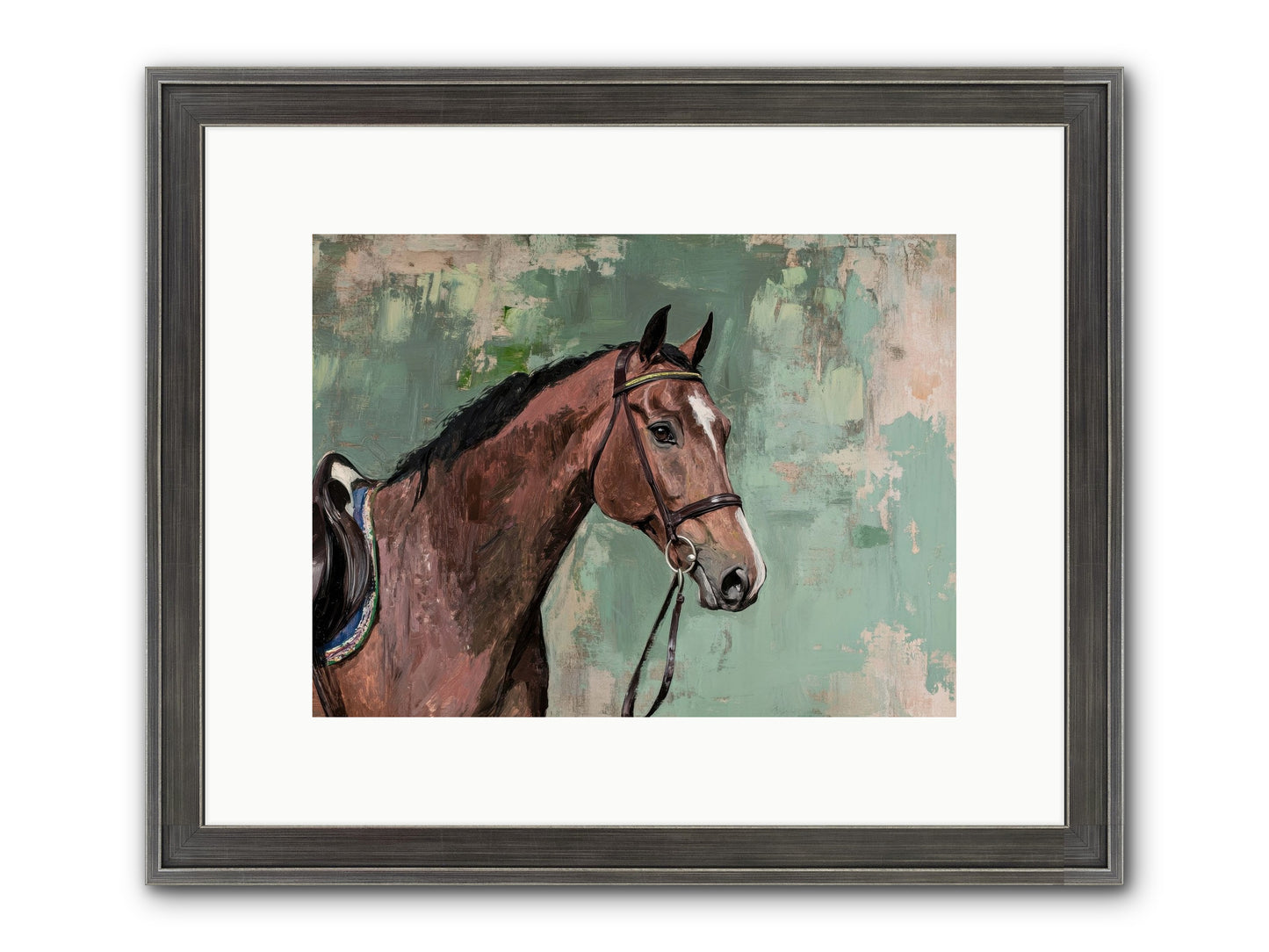 Fearless Warrior Framed Print - Slimwoods Black/Silver 12x9