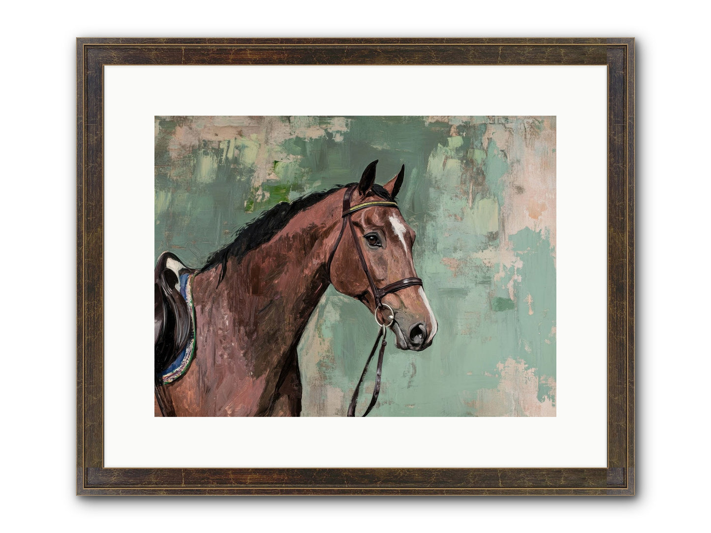 Fearless Warrior Framed Print - Slimwoods Black/Gold 16x12