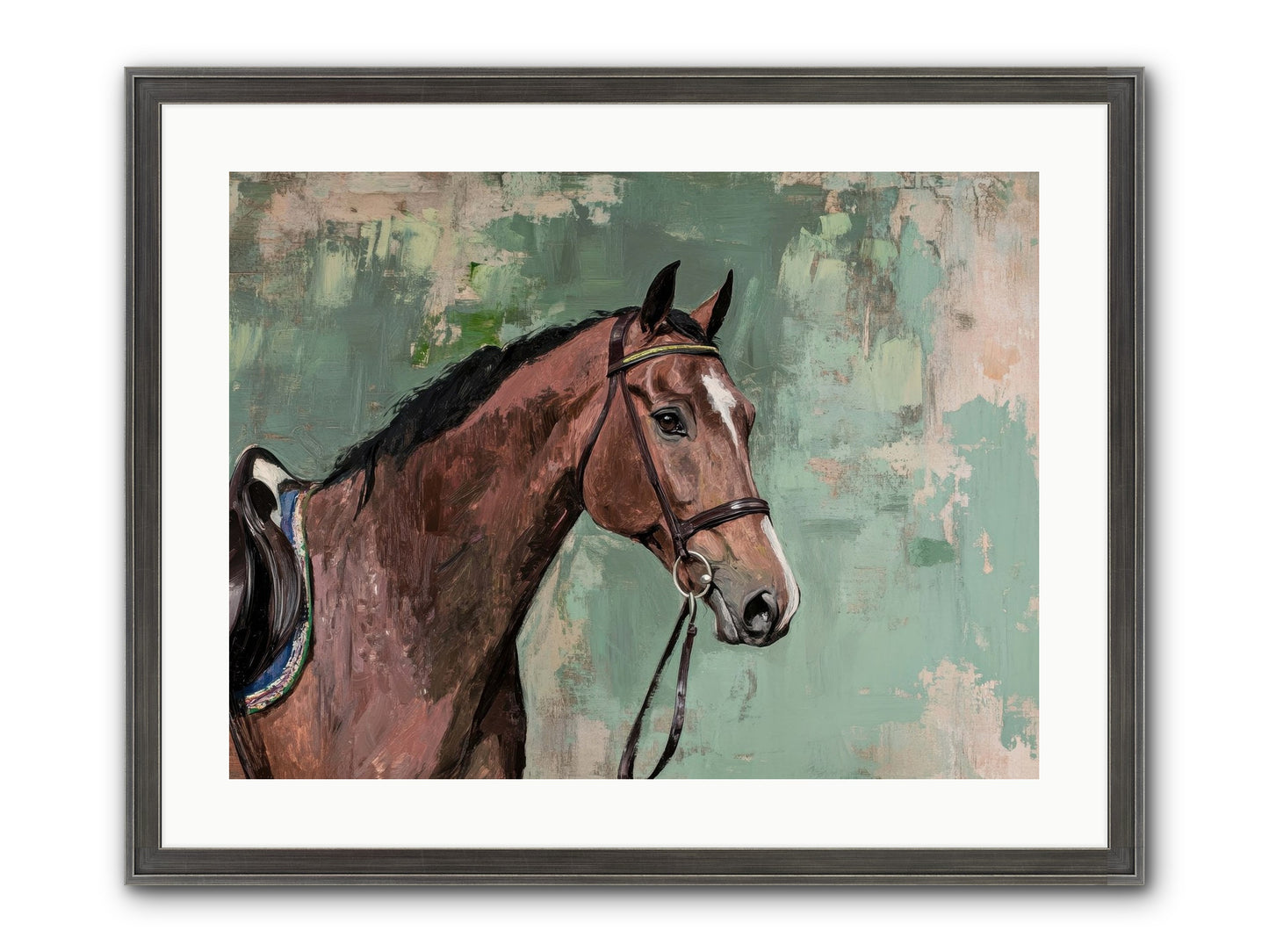 Fearless Warrior Framed Print - Slimwoods Black/Silver 24x18