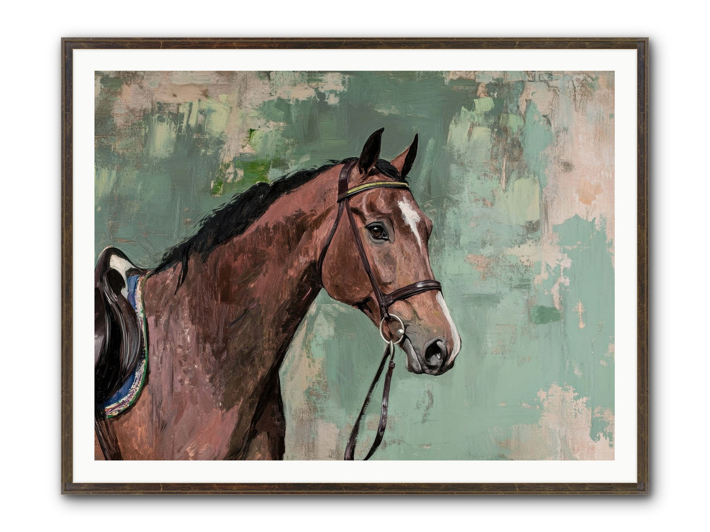 Fearless Warrior Framed Print - Slimwoods Black/Gold 48x36