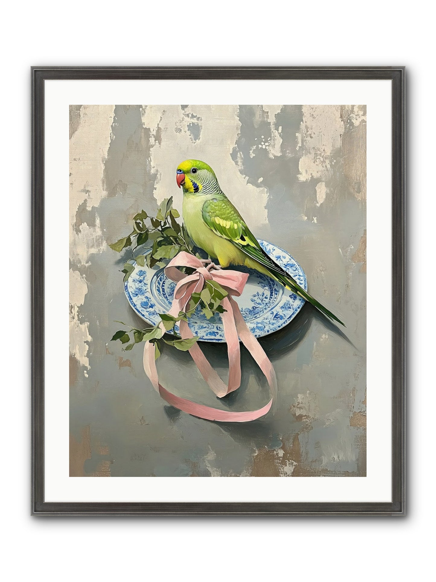 Fennel Framed Print - Slimwoods Black/Silver 24x30