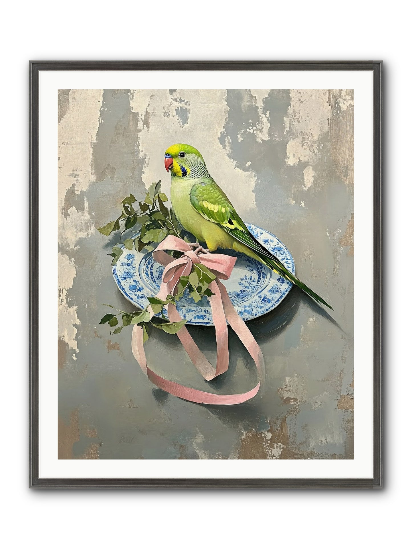 Fennel Framed Print - Slimwoods Black/Silver 32x40