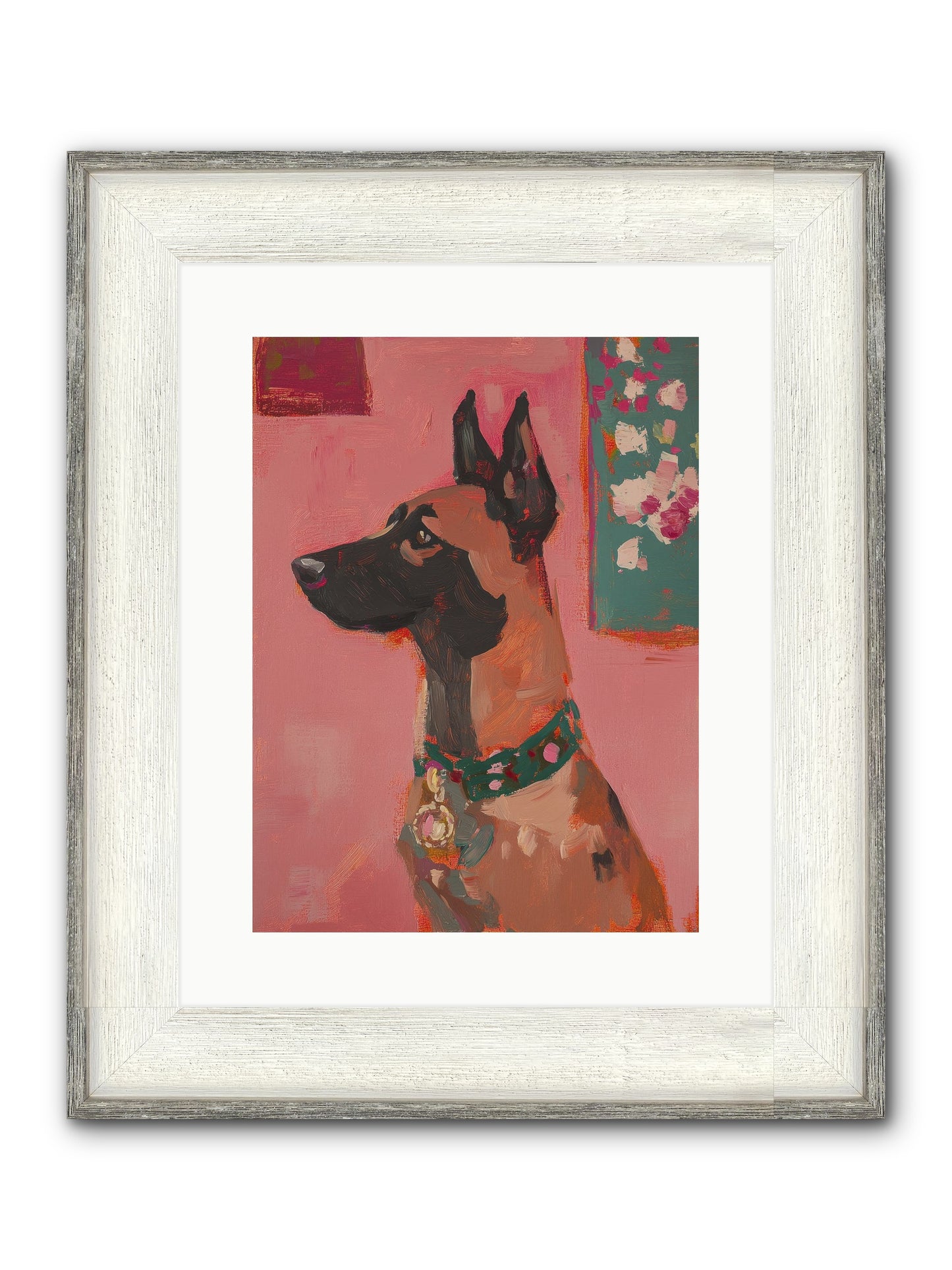 Fennimore Framed Print - Driftwood White 12x16
