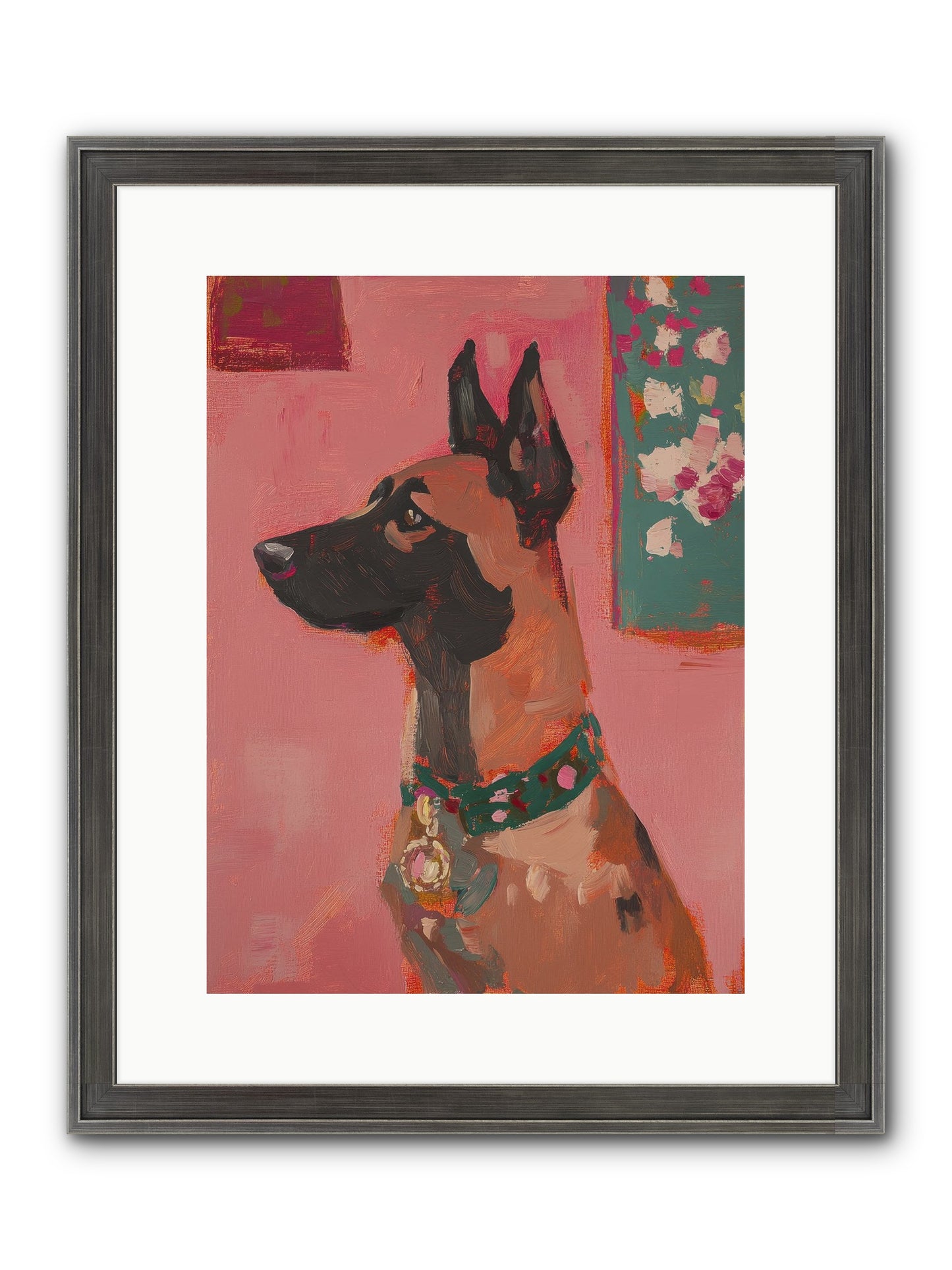 Fennimore Framed Print - Slimwoods Black/Silver 12x16