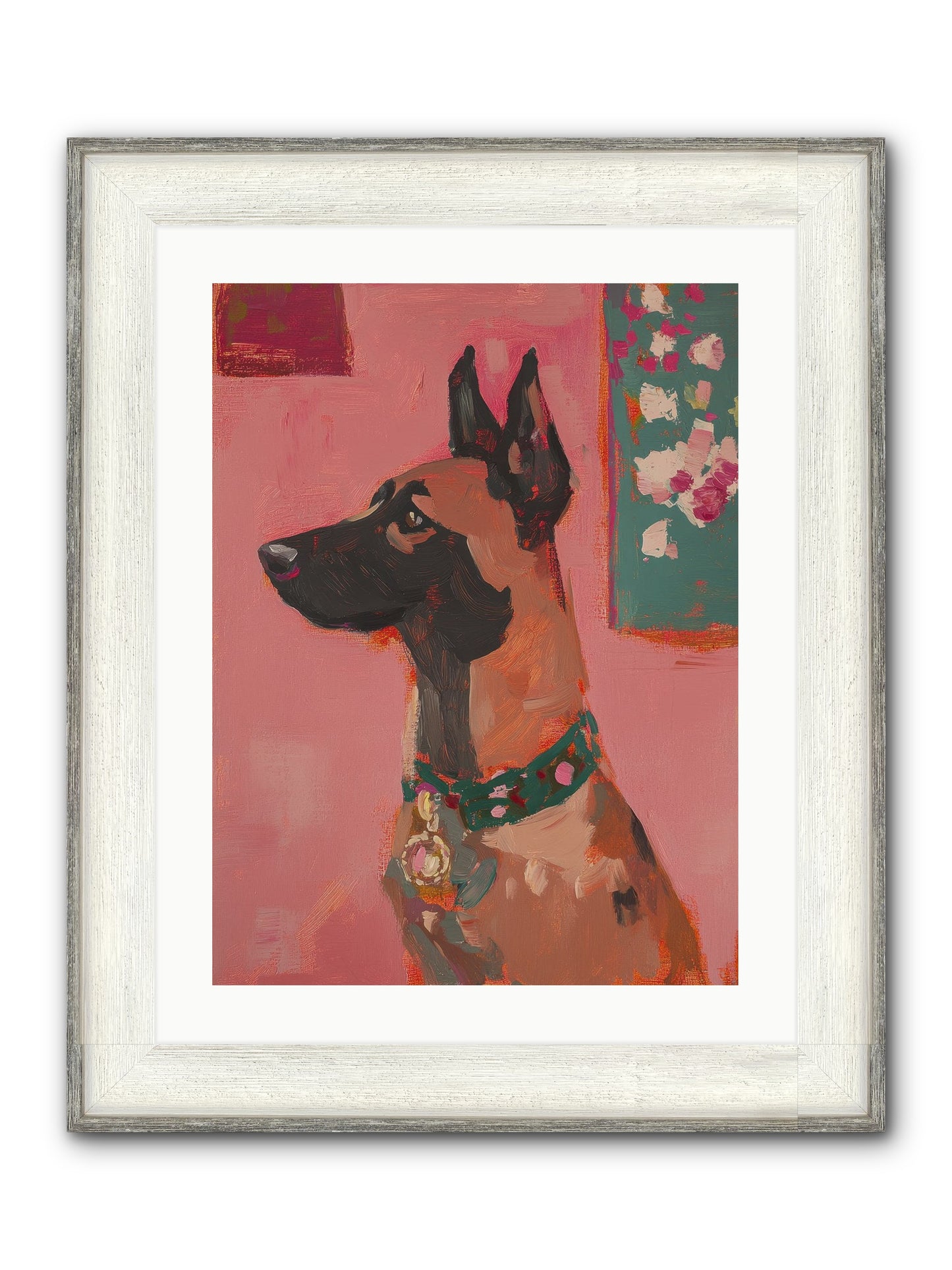 Fennimore Framed Print - Driftwood White 18x24