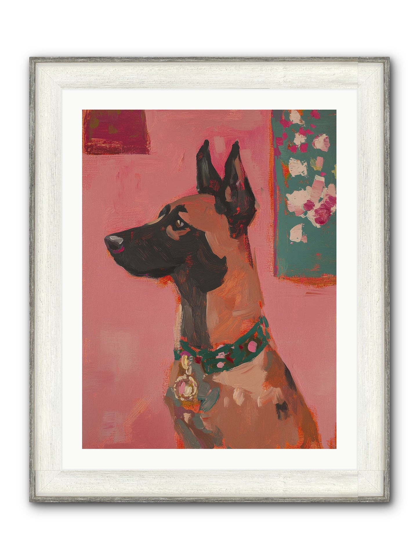 Fennimore Framed Print - Driftwood White 24x32