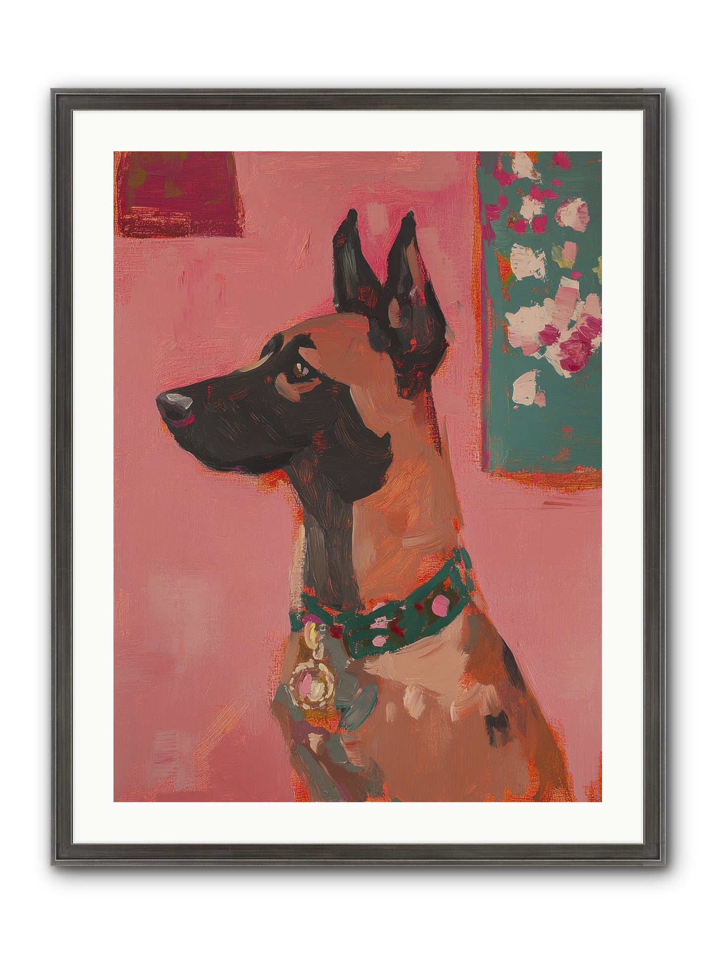 Fennimore Framed Print - Slimwoods Black/Silver 24x32