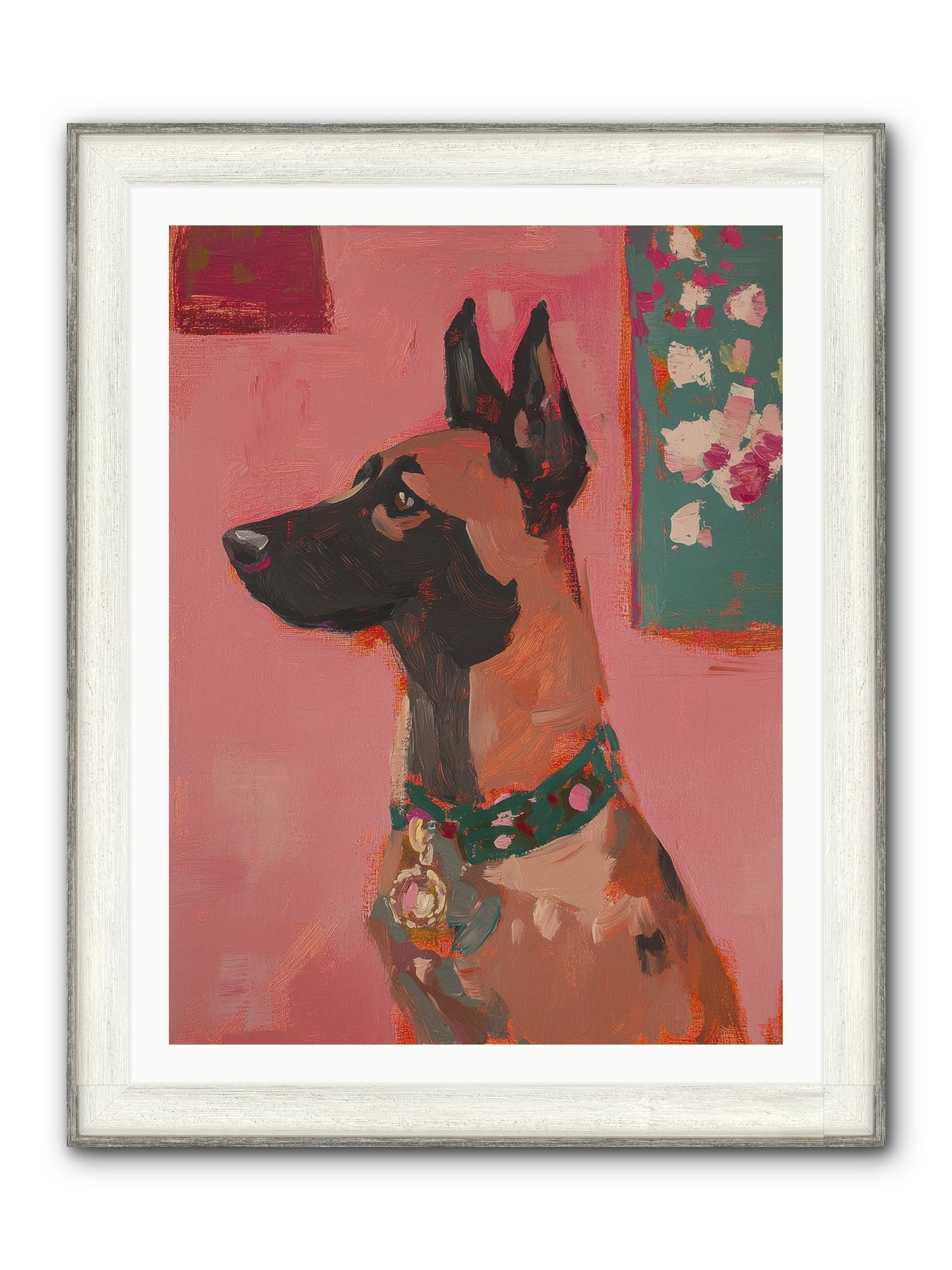 Fennimore Framed Print - Driftwood White 30x40
