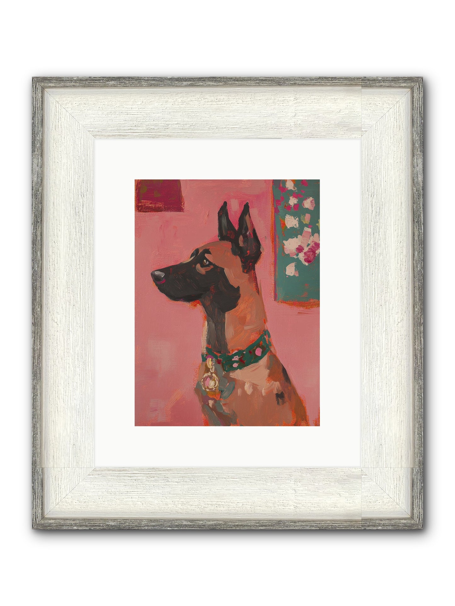Fennimore Framed Print - Driftwood White 9x12