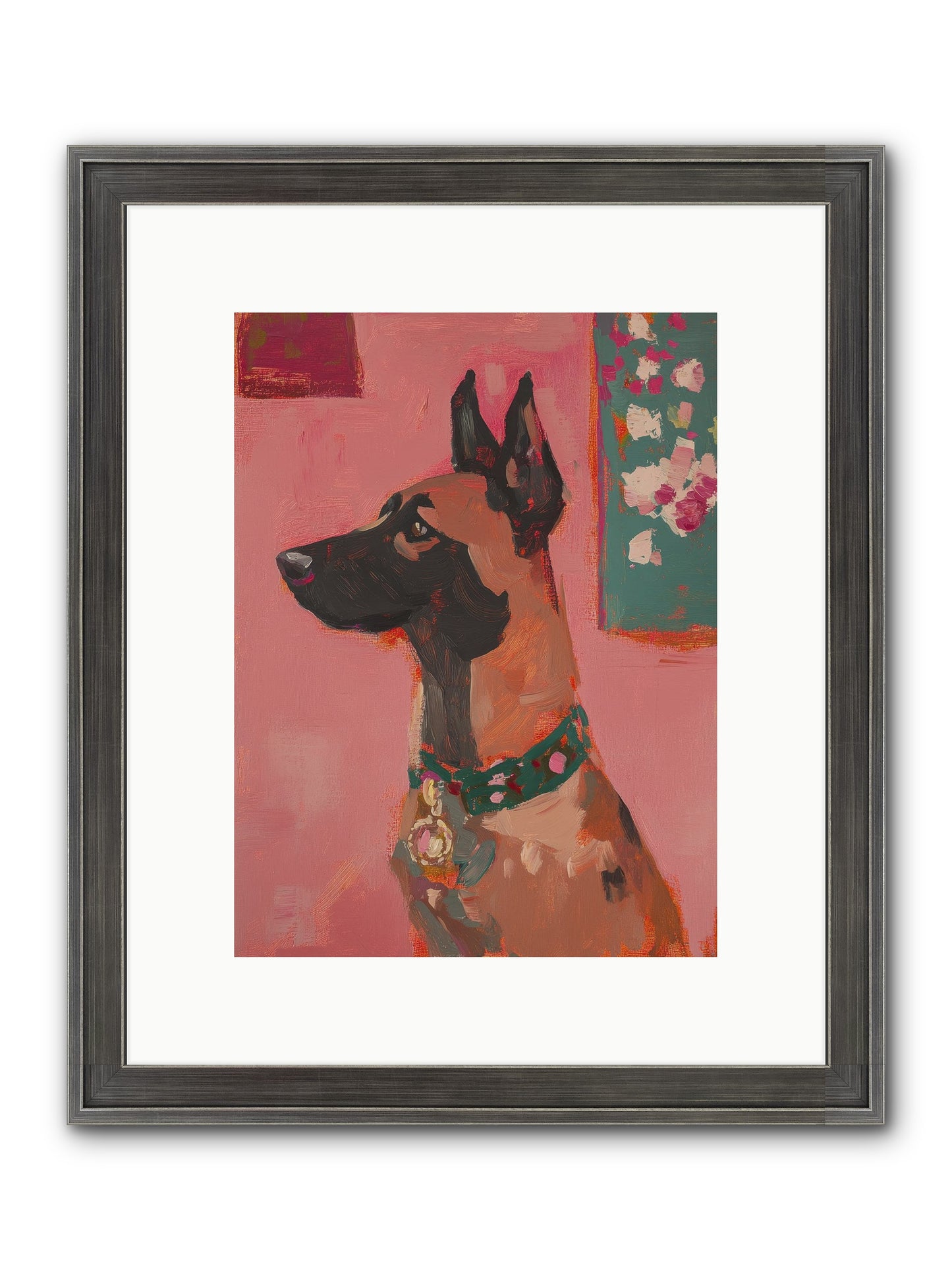 Fennimore Framed Print - Slimwoods Black/Silver 9x12