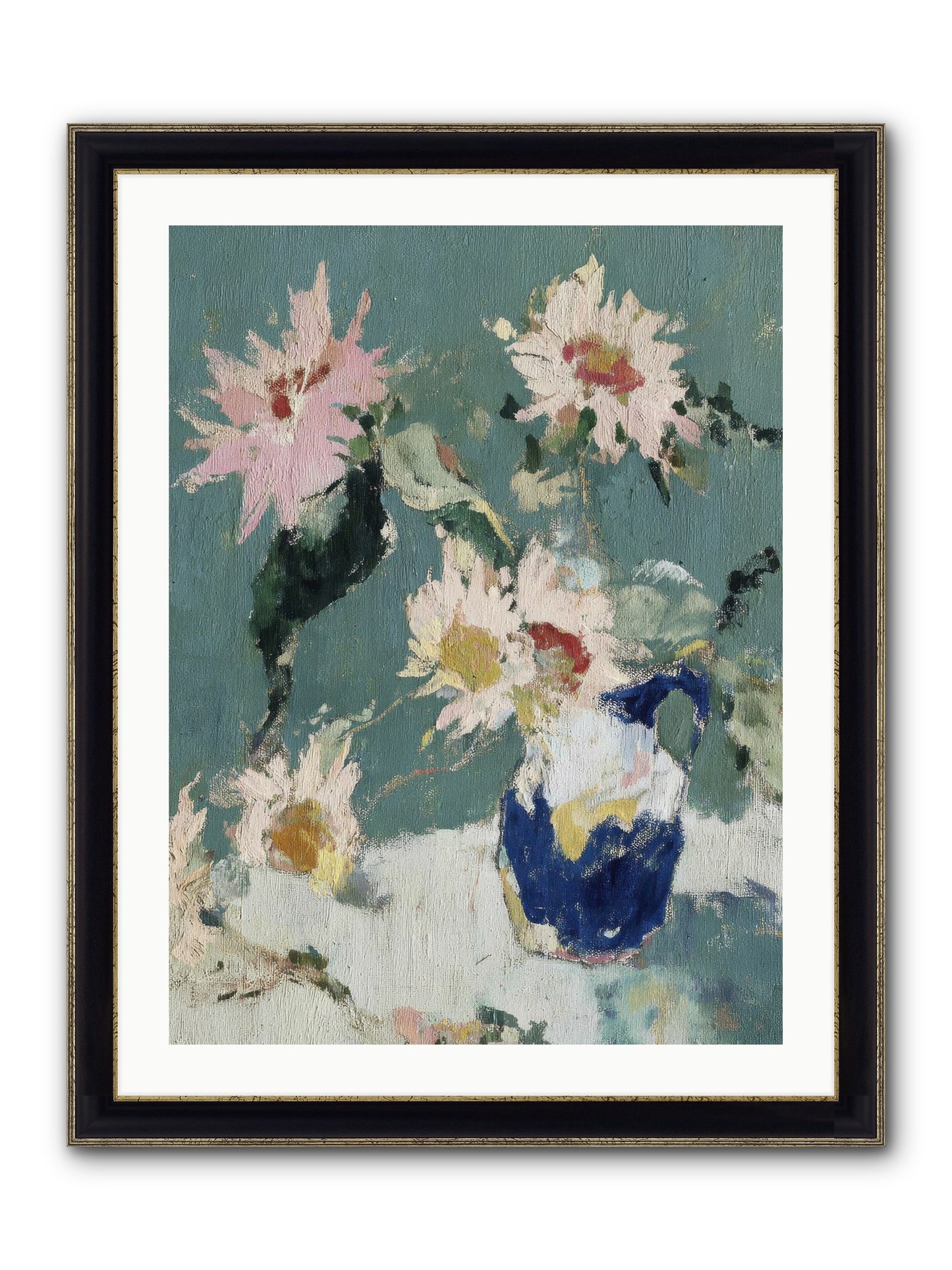 Fernwood Gospel Framed Print - Black & Gold 24x32