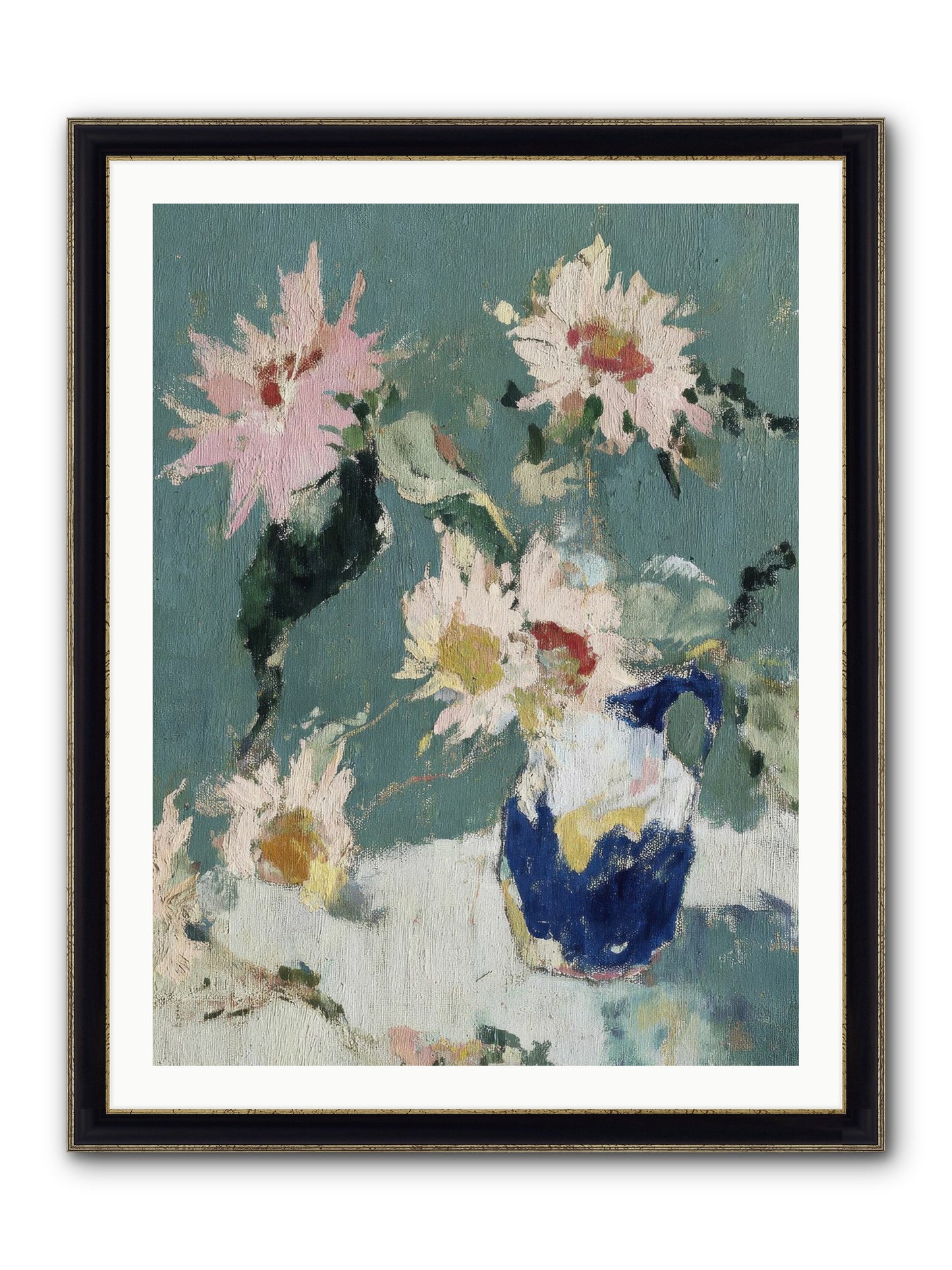 Fernwood Gospel Framed Print - Black & Gold 30x40