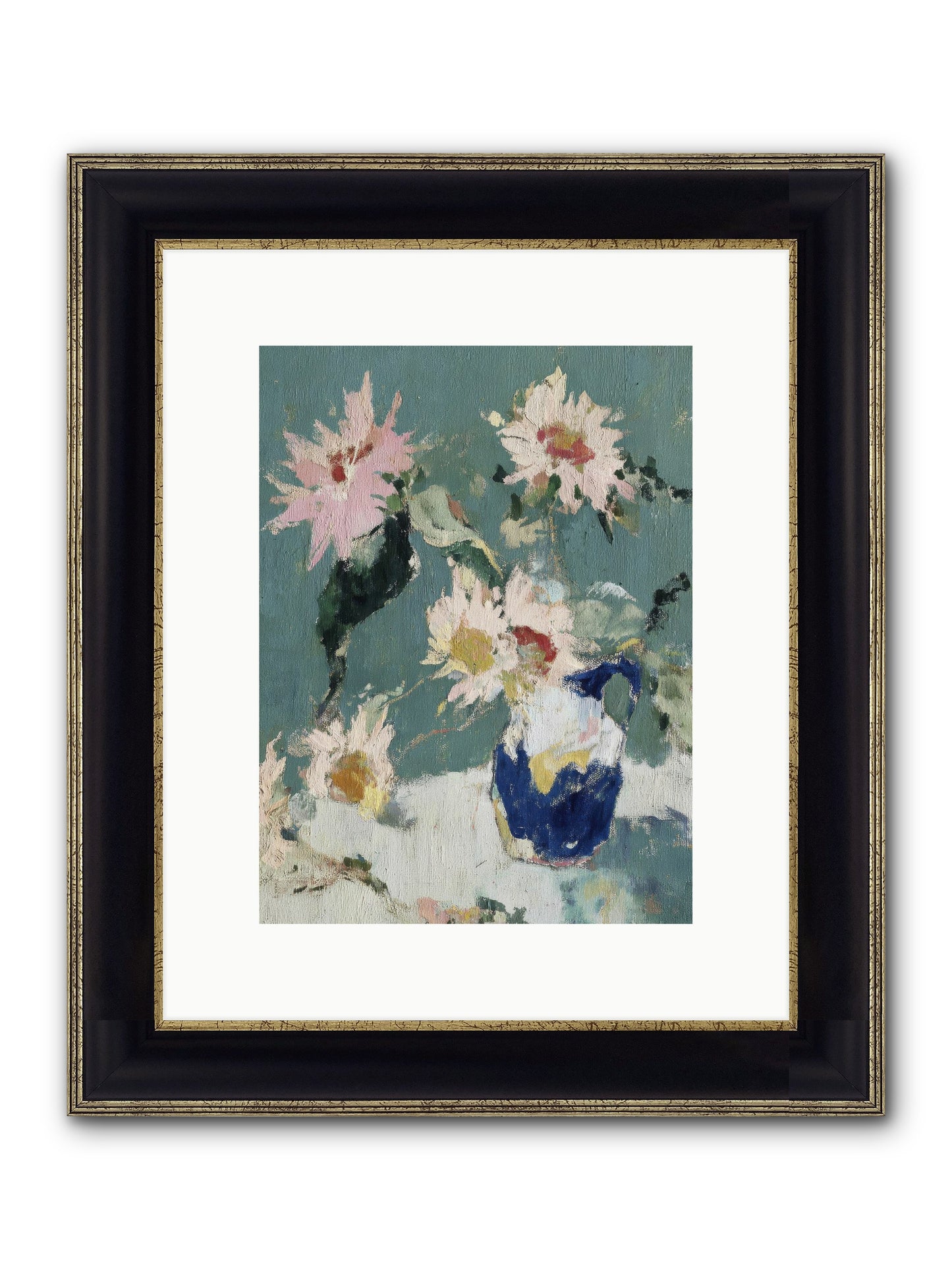 Fernwood Gospel Framed Print - Black & Gold 9x12