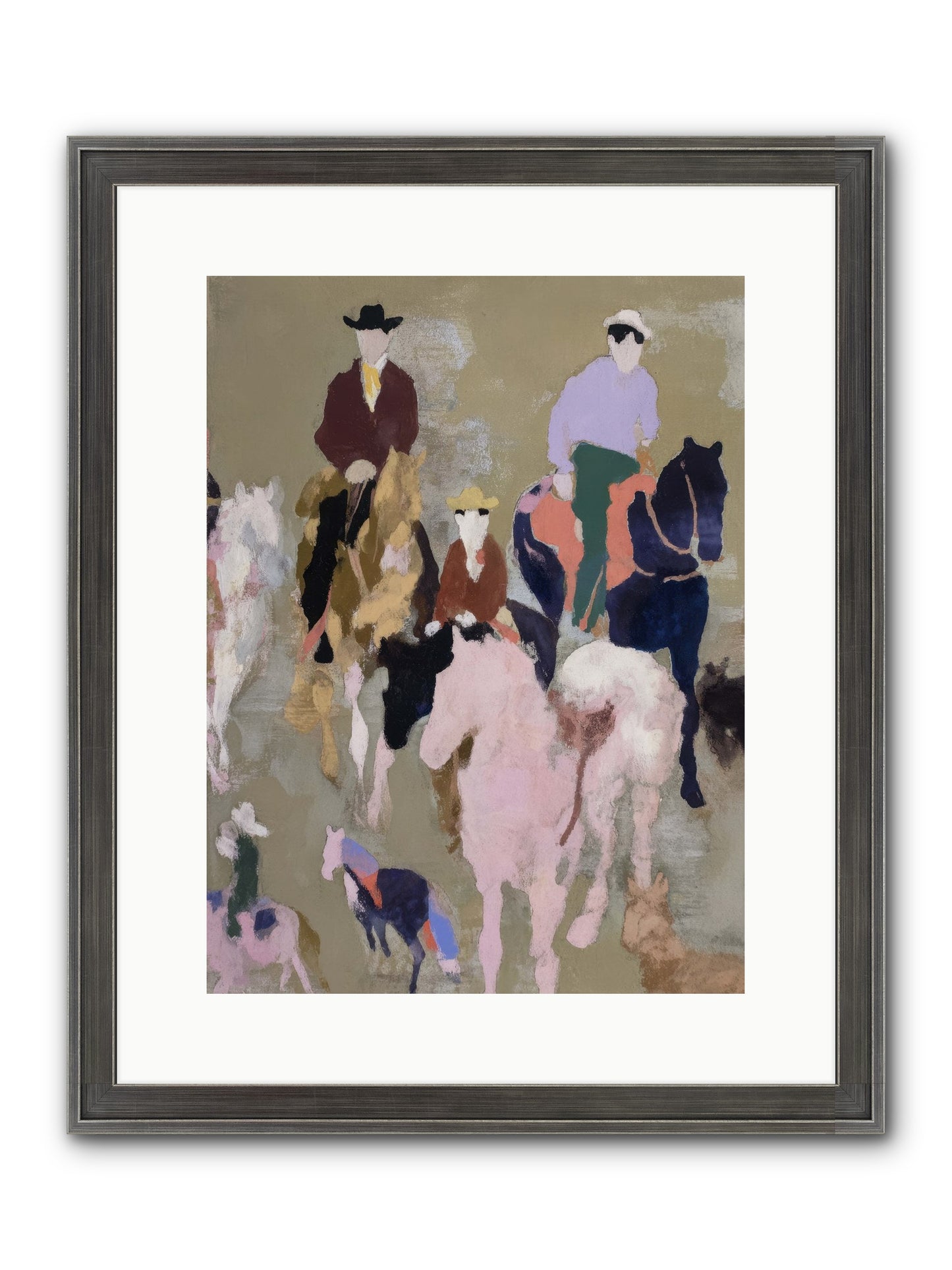 Fever Dream Framed Print - Slimwoods Black/Silver 12x16