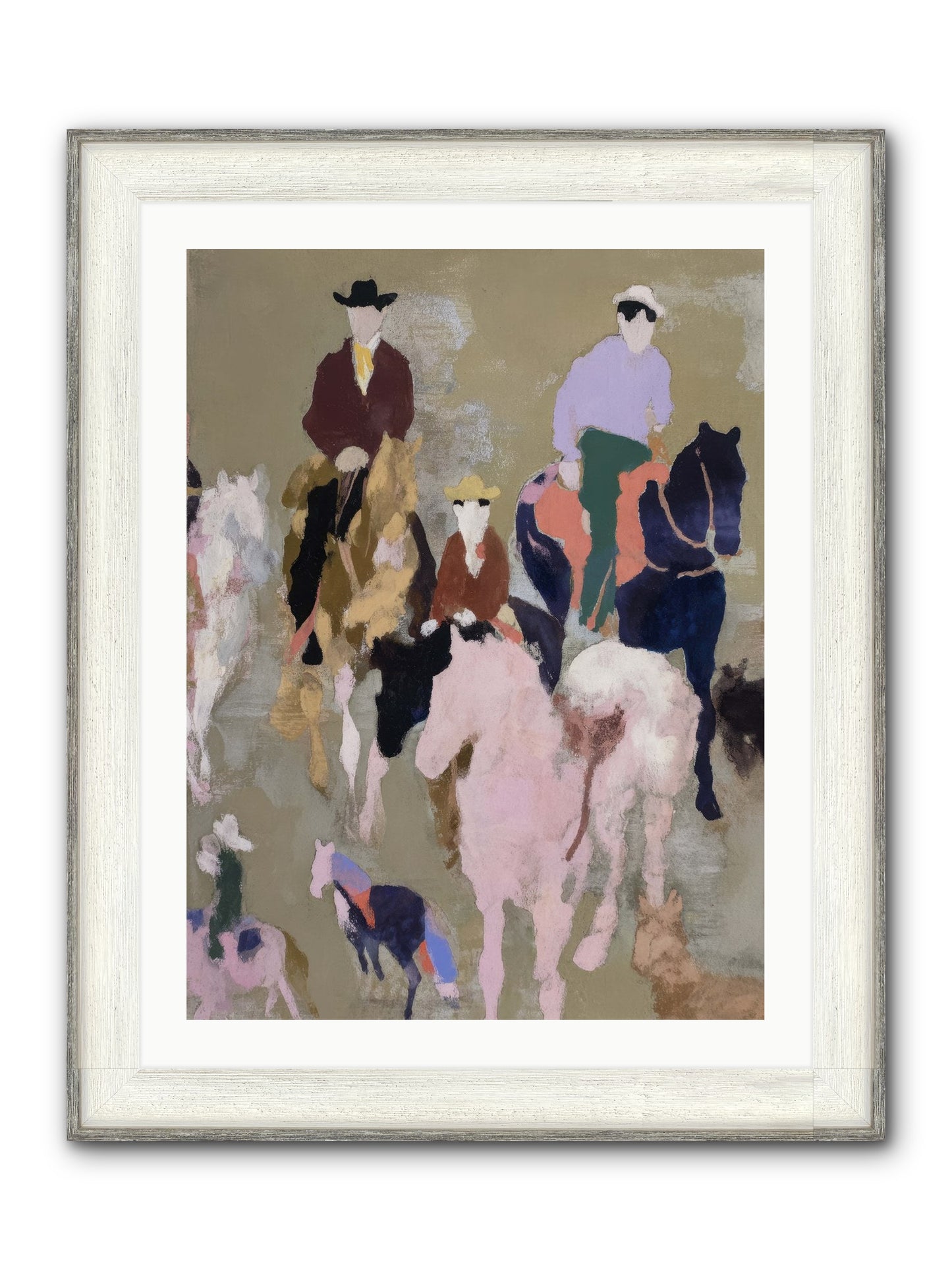 Fever Dream Framed Print - Driftwood White 24x32