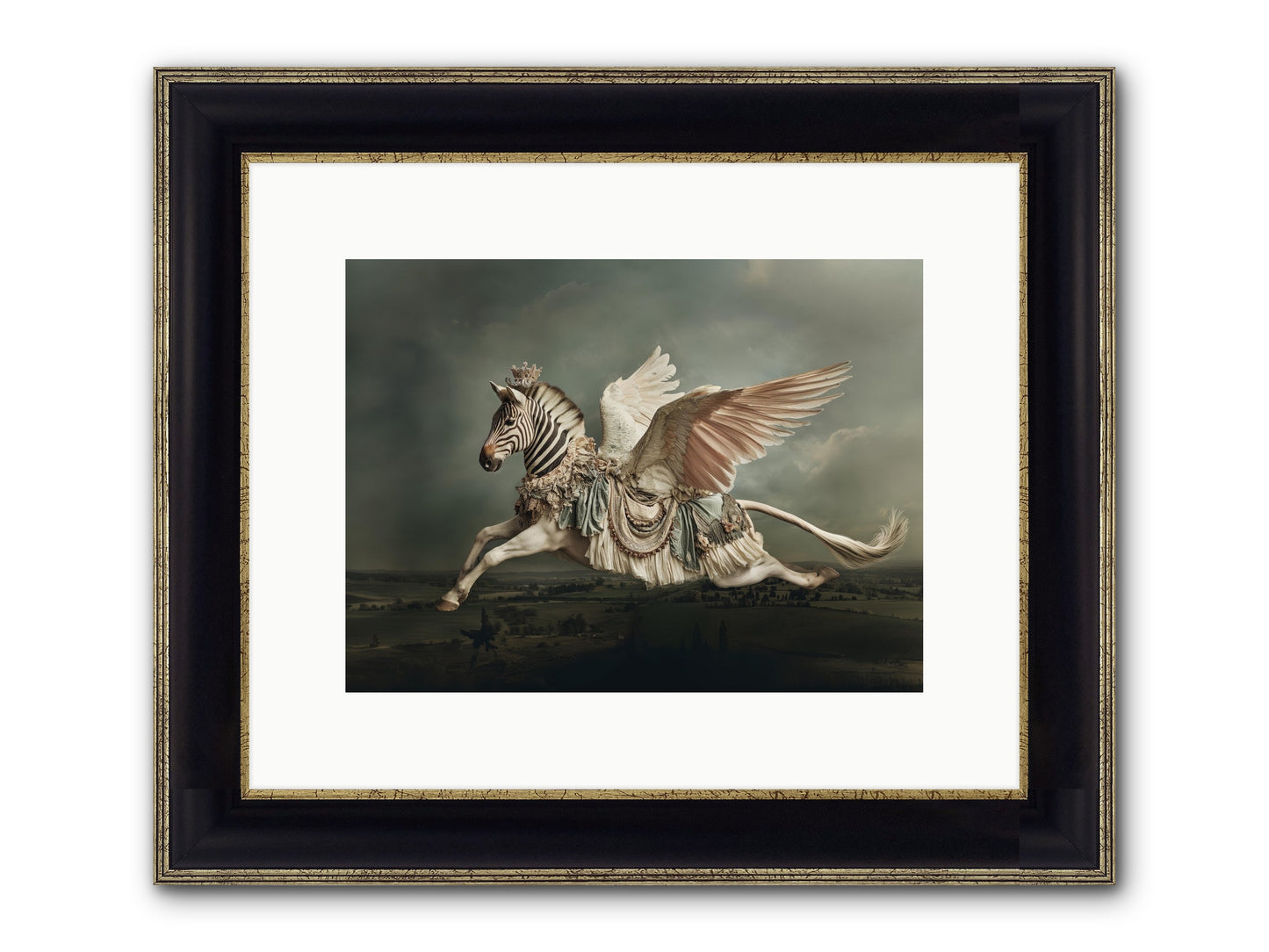 Field Guide To Heartlight No.1 Framed Print - Black & Gold 12x9