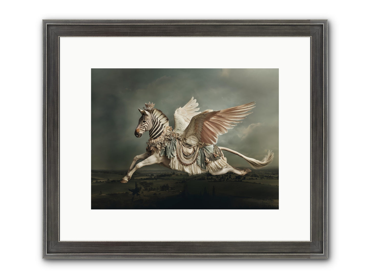 Field Guide To Heartlight No.1 Framed Print - Slimwoods Black/Silver 12x9