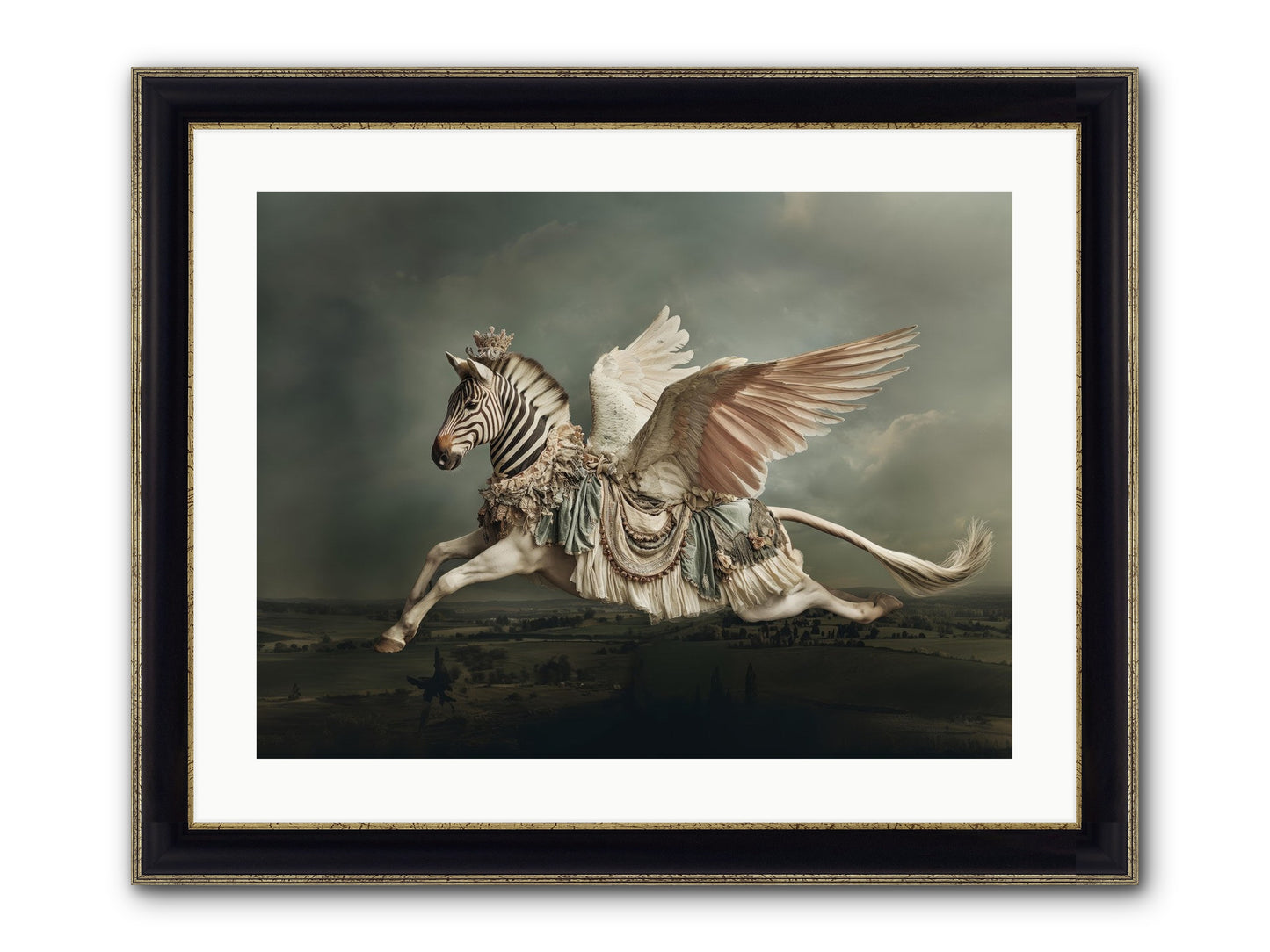 Field Guide To Heartlight No.1 Framed Print - Black & Gold 24x18