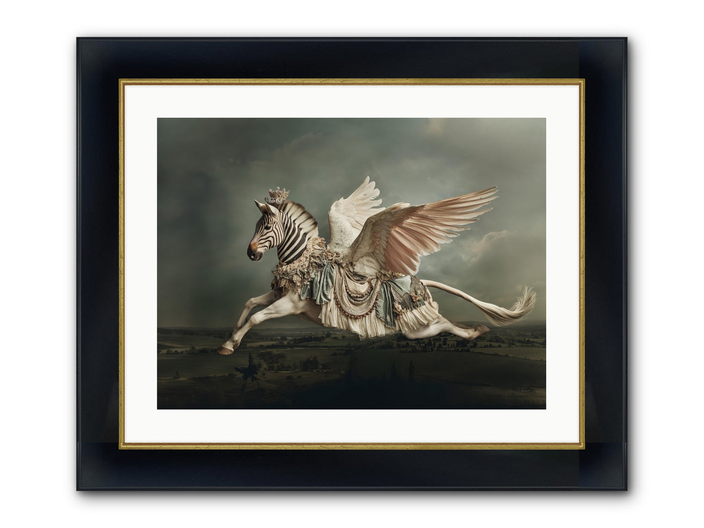 Field Guide To Heartlight No.1 Framed Print - Wide Black w/Gold 24x18