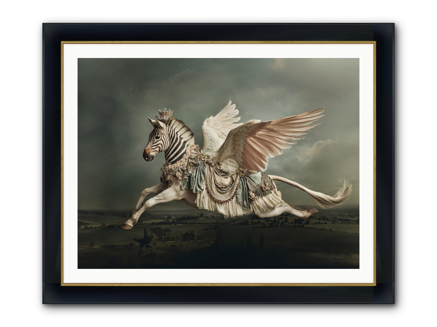 Field Guide To Heartlight No.1 Framed Print - Wide Black w/Gold 40x30