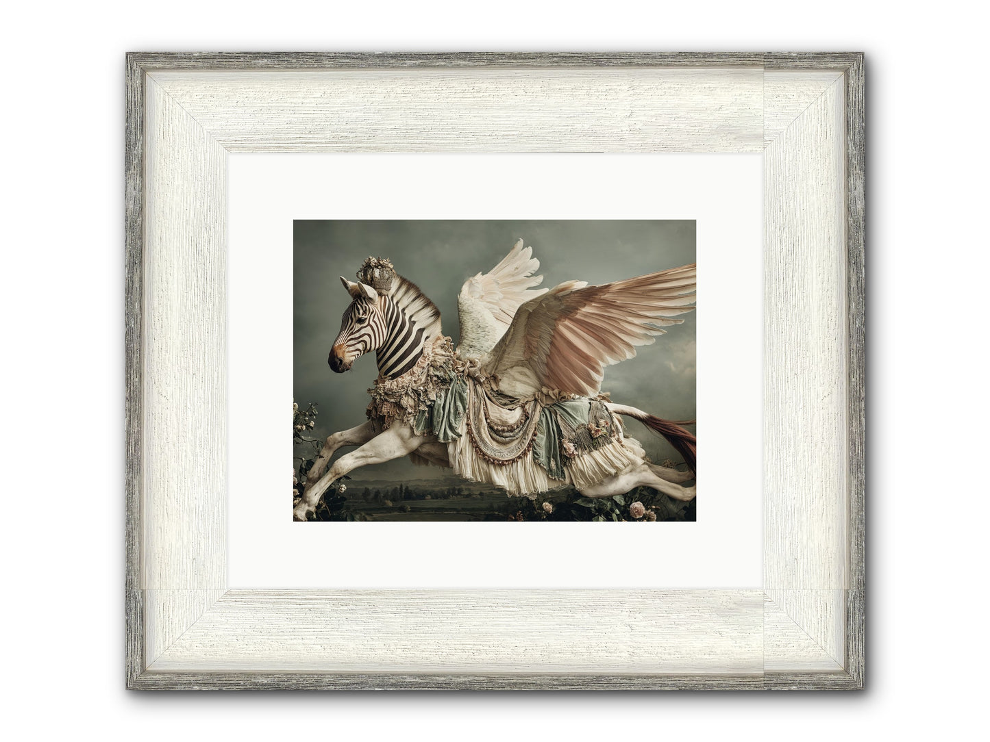 Field Guide To Heartlight No.2 Framed Print - Driftwood White 12x9