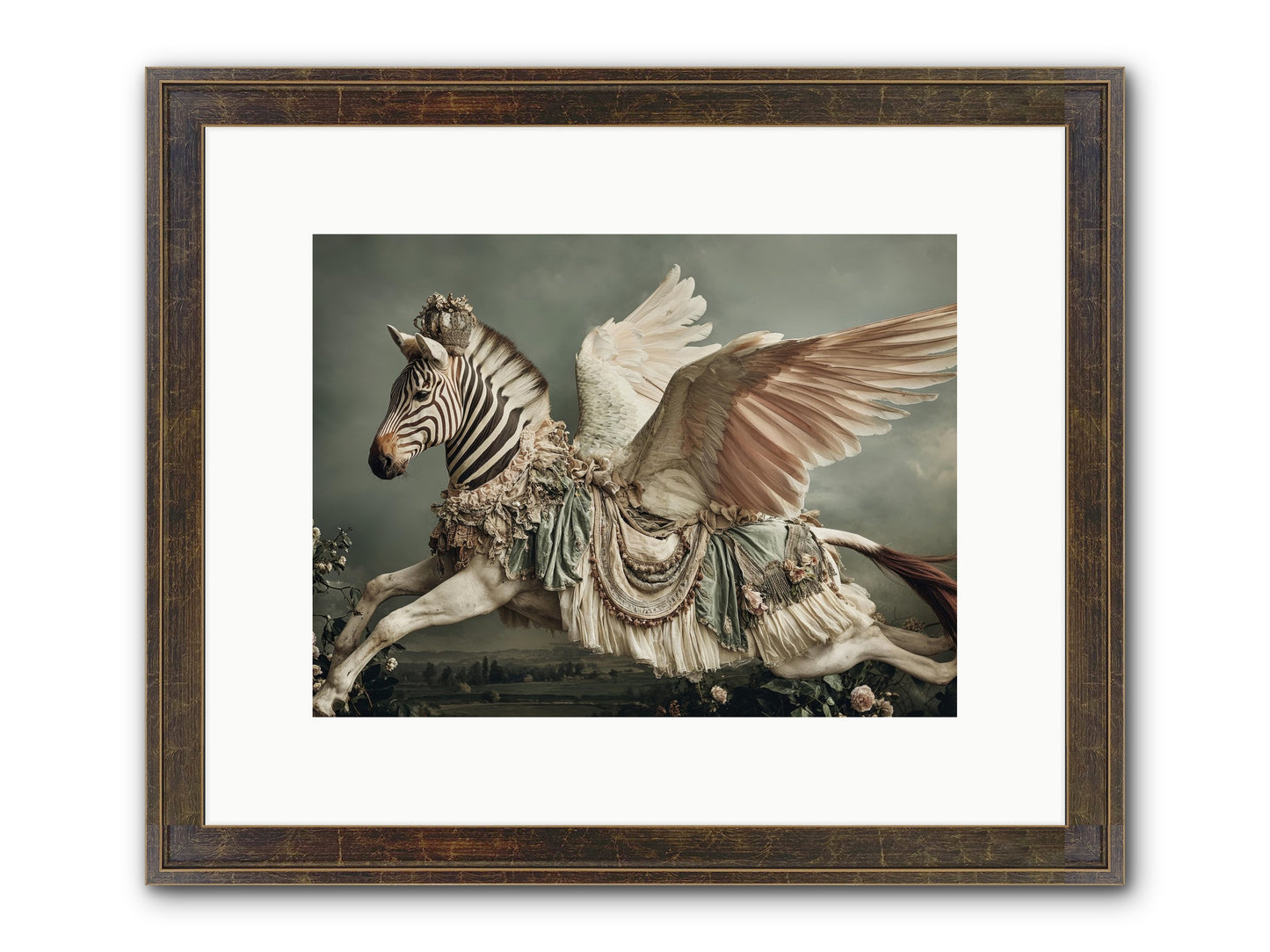 Field Guide To Heartlight No.2 Framed Print - Slimwoods Black/Gold 12x9
